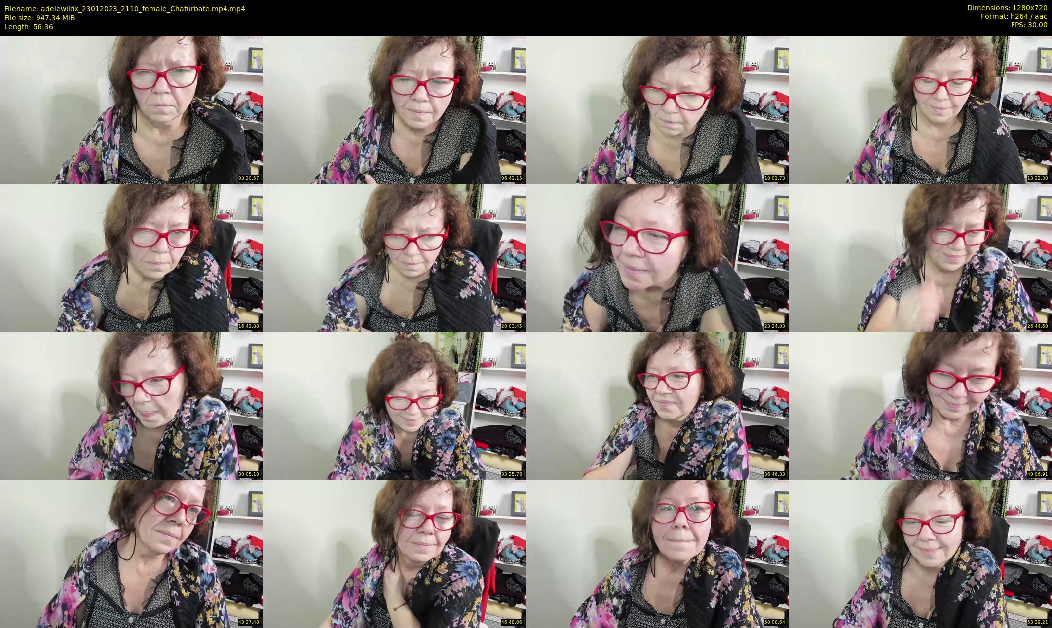 adelewildx — 57 minute Chaturbate female cam show recording, 720p, Jan 23, 2023