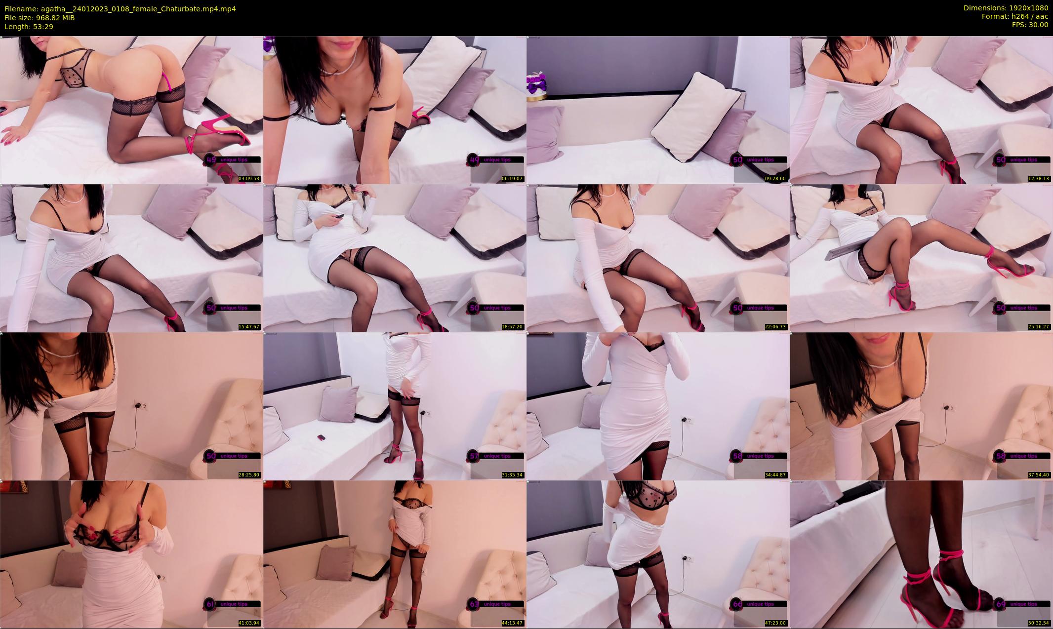 agatha_ — 54 minute Chaturbate female cam show recording, 1080p, Jan 24, 2023