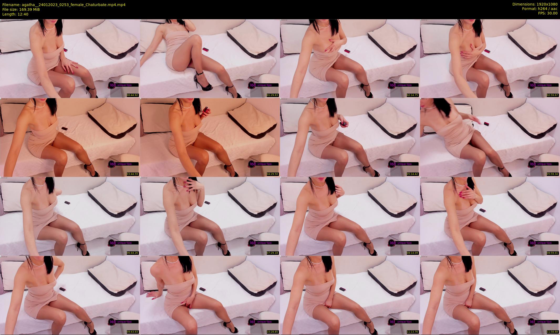 agatha_ — 13 minute Chaturbate female cam show recording, 1080p, Jan 24, 2023