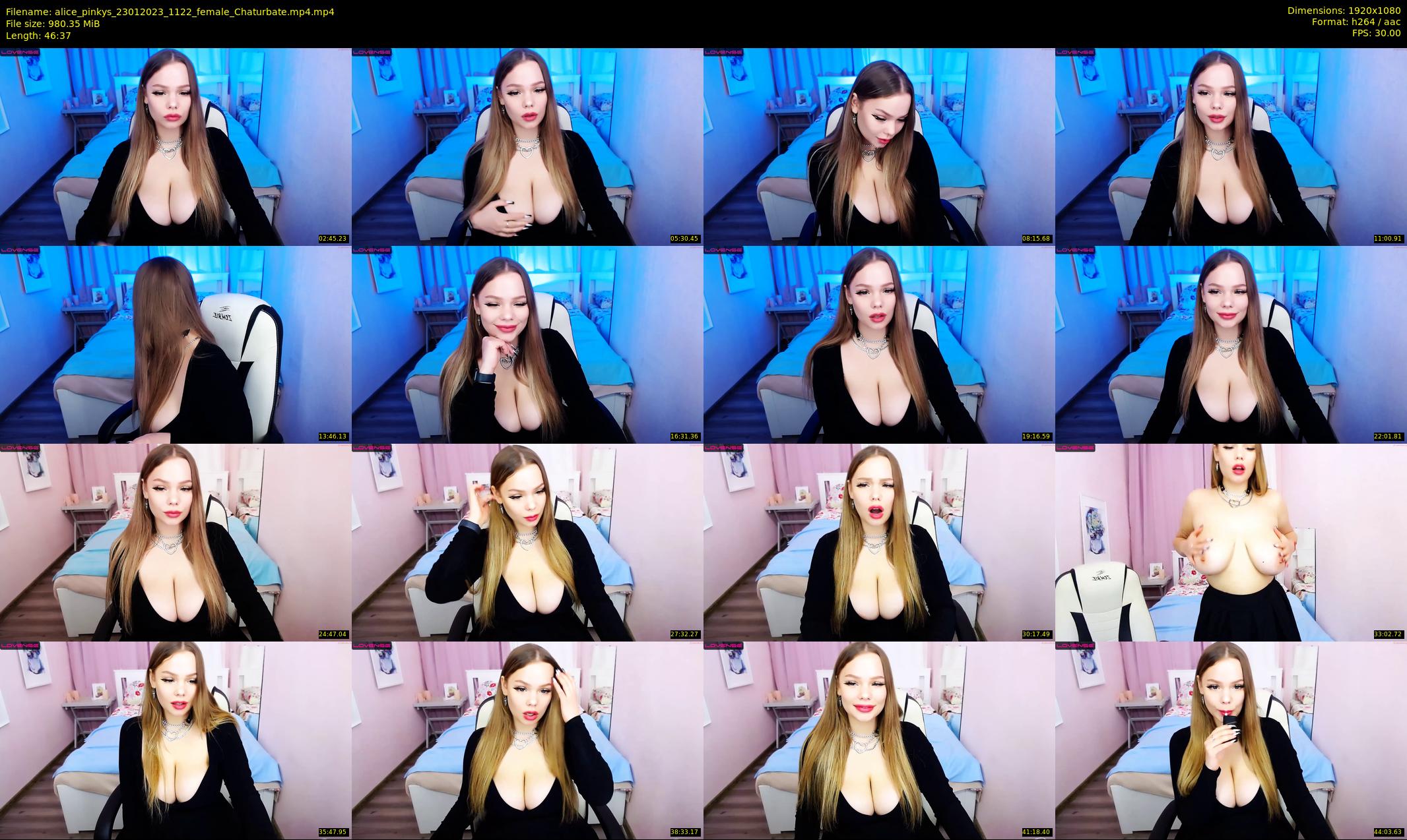 alice_pinkys — 47 minute Chaturbate female cam show recording, 1080p, Jan 23, 2023