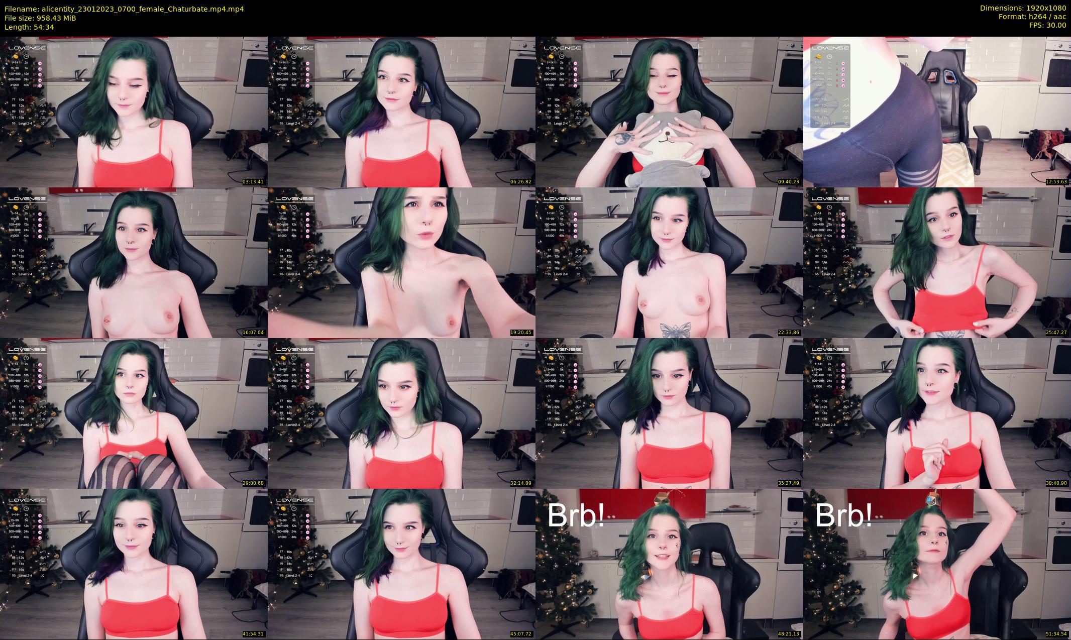 alicentity — 55 minute Chaturbate female cam show recording, 1080p, Jan 23, 2023