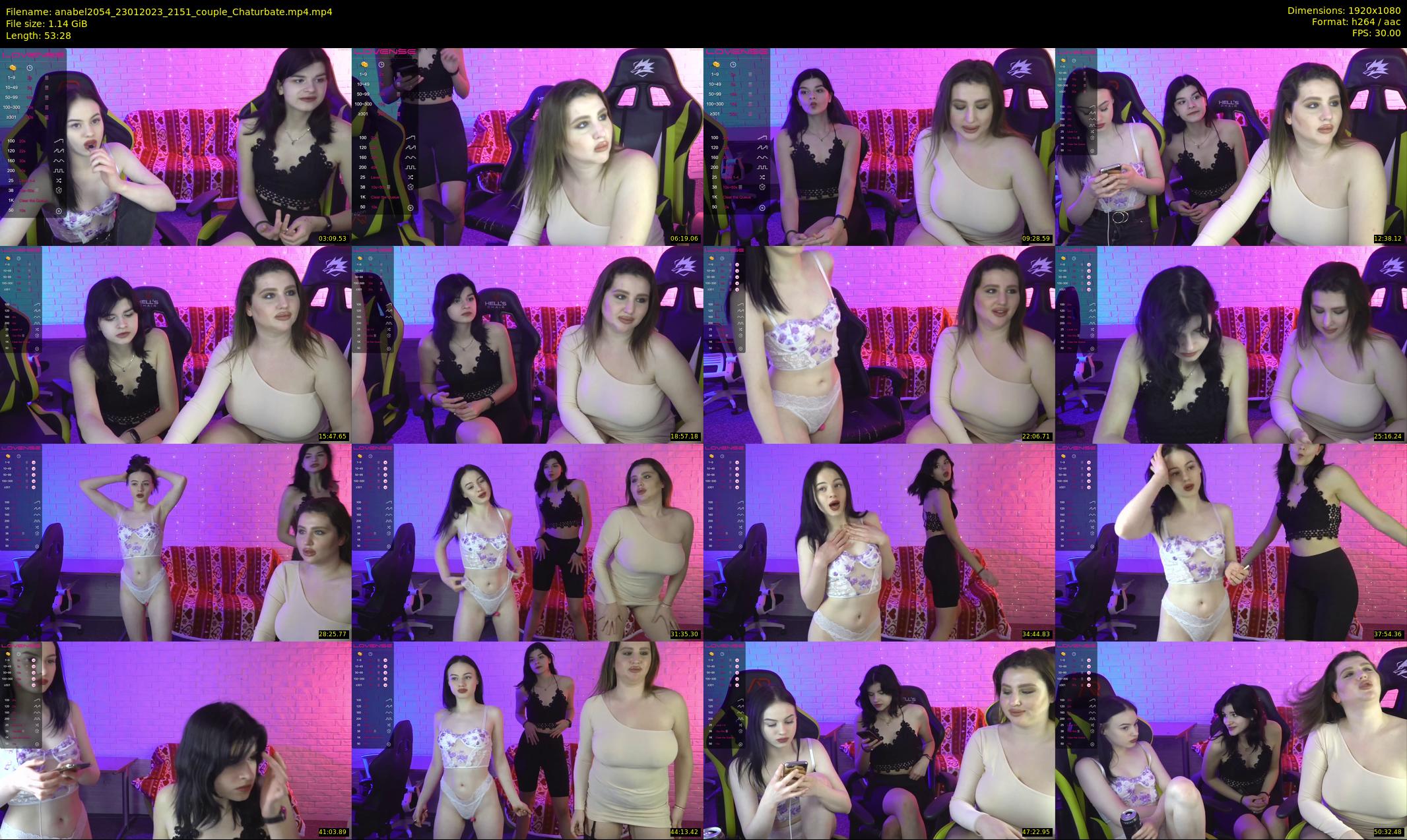 anabel2054 — 54 minute Chaturbate female cam show recording, 1080p, Jan 23, 2023