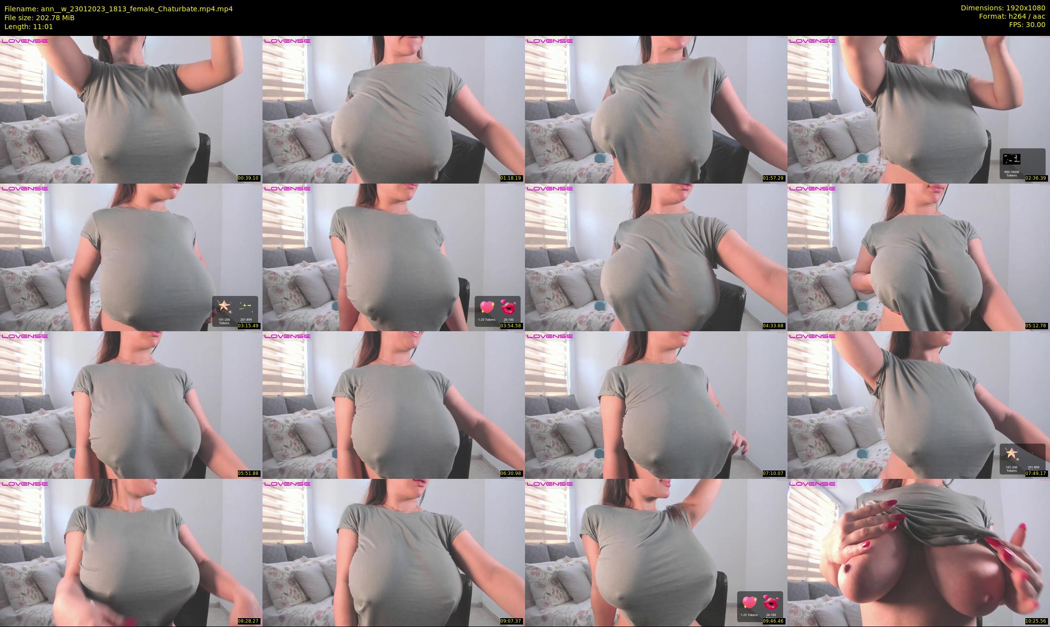 ann__w — 12 minute Chaturbate female cam show recording, 1080p, Jan 23, 2023