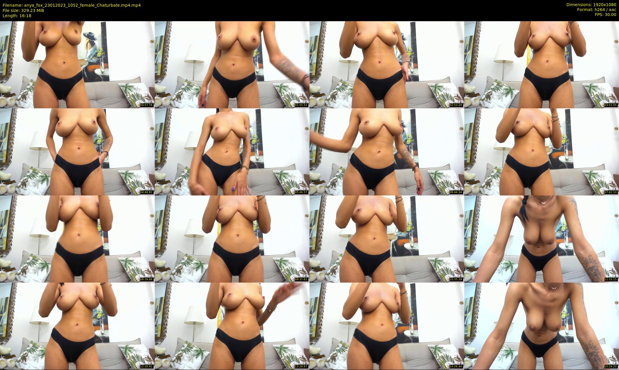 anya_fox — 17 minute Chaturbate female cam show recording, 1080p, Jan 23, 2023