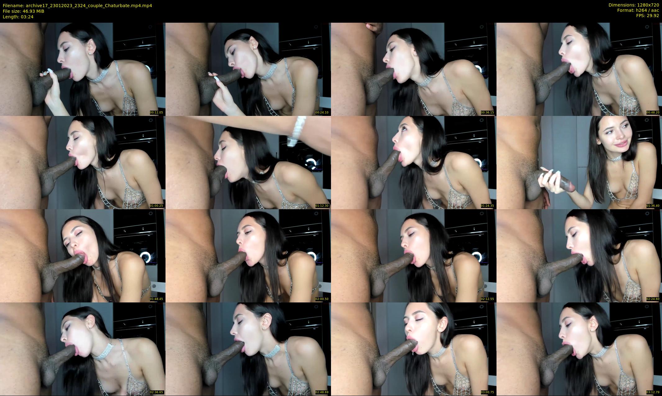 archive17 — 4 minute Chaturbate couple cam show recording, 720p, Jan 23, 2023