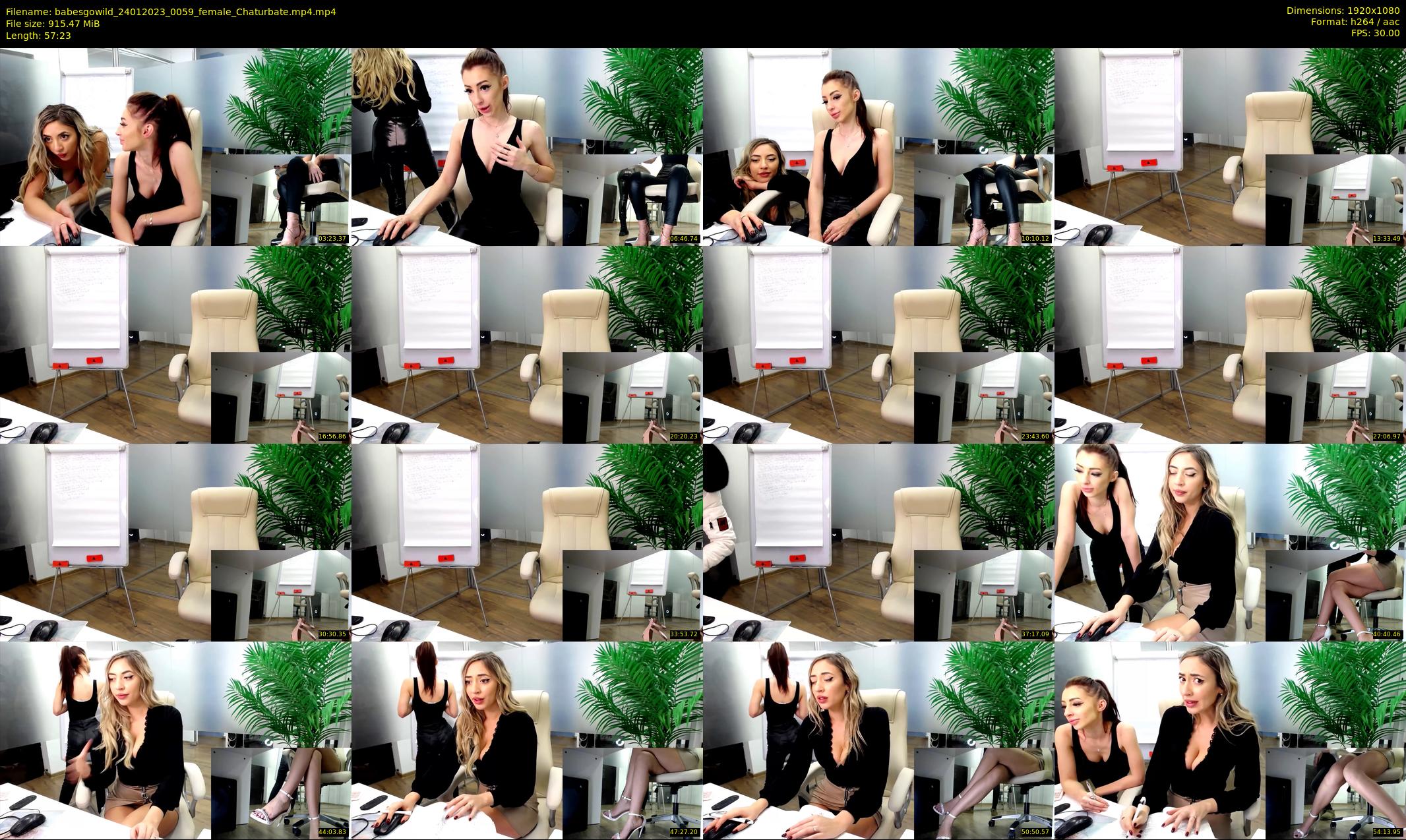 babesgowild — 58 minute Chaturbate couple cam show recording, 1080p, Jan 24, 2023