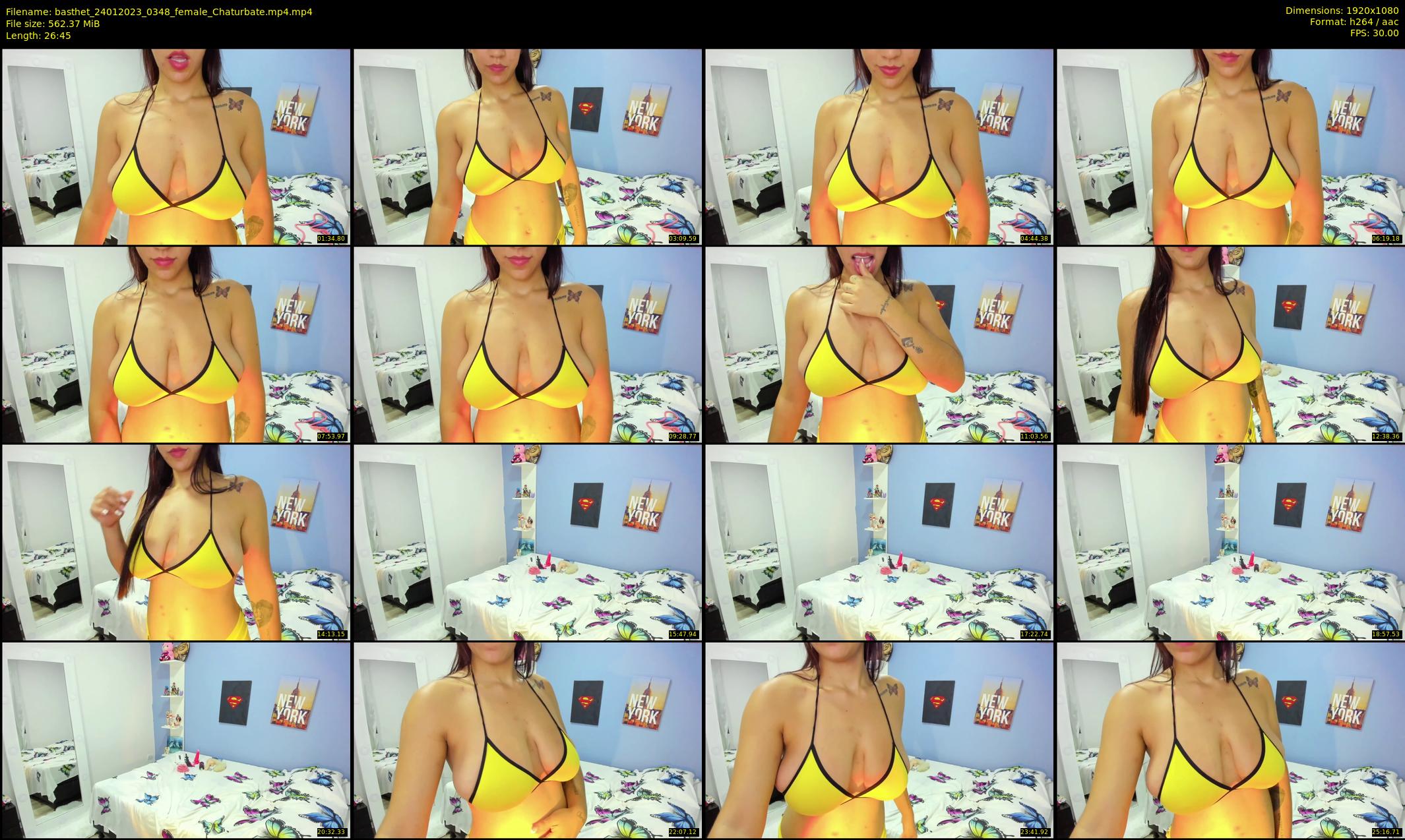 basthet — 27 minute Chaturbate female cam show recording, 1080p, Jan 24, 2023