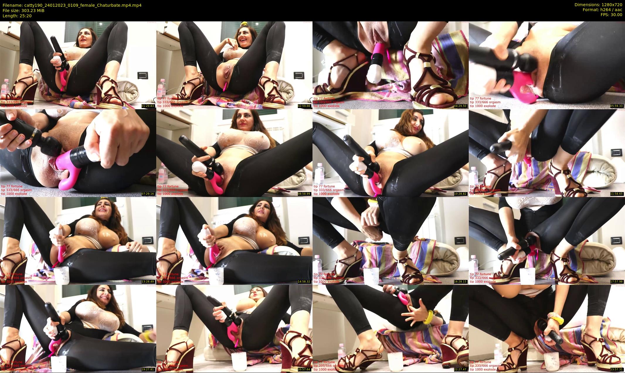 catty190 — 26 minute Chaturbate female cam show recording, 720p, Jan 24, 2023