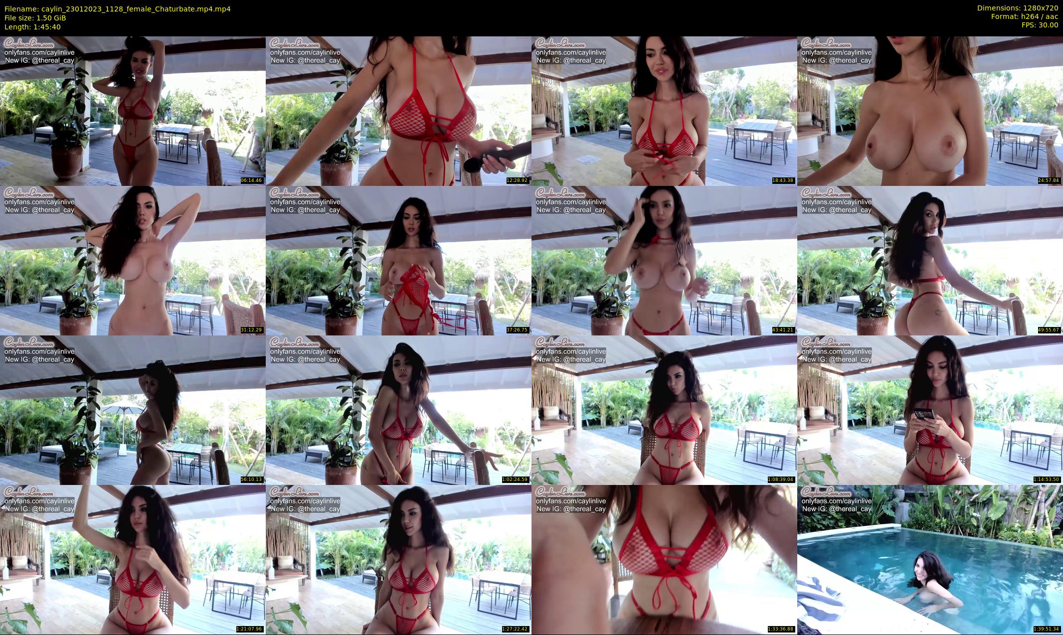 caylin — 106 minute Chaturbate female cam show recording, 720p, Jan 23, 2023