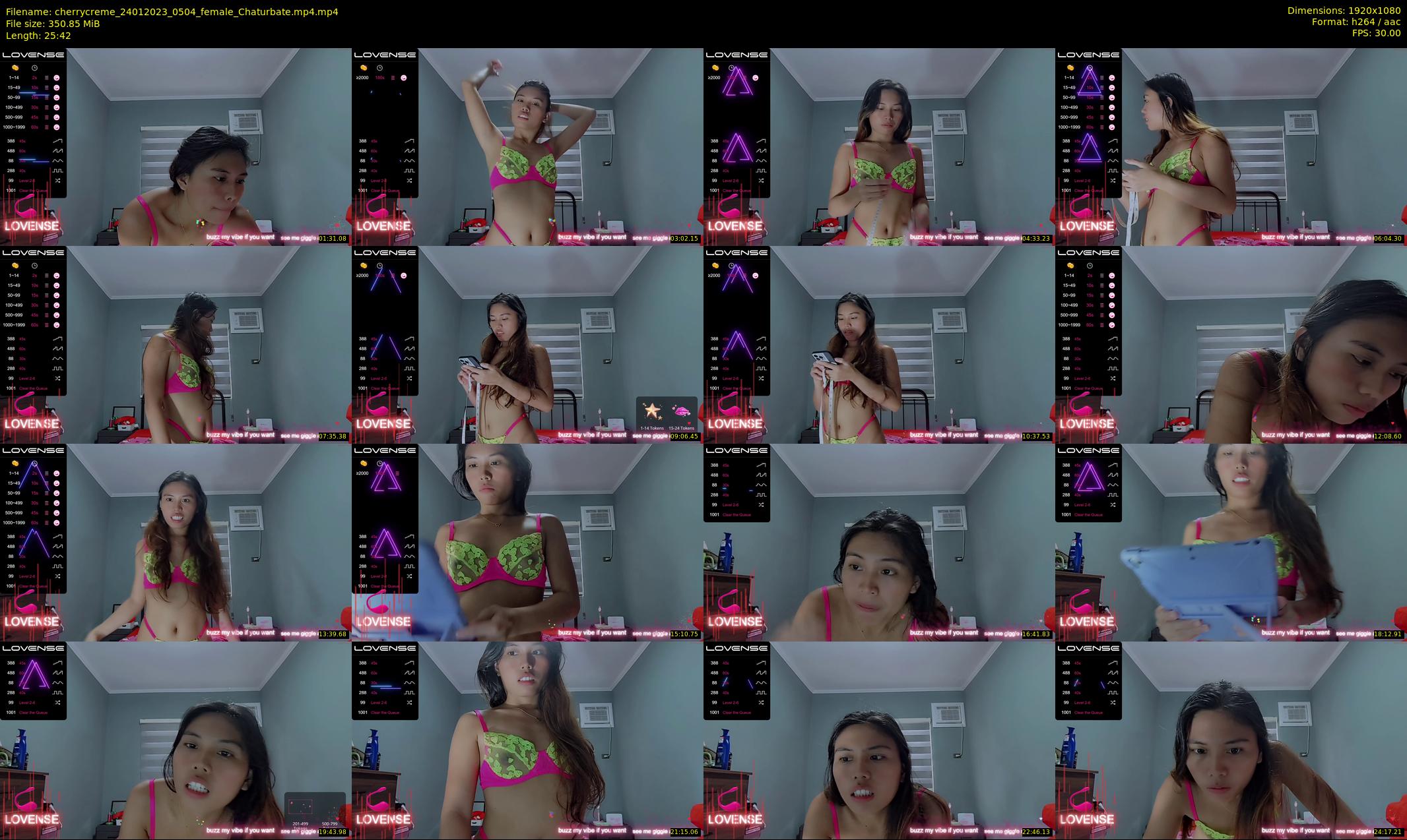 cherrycreme — 26 minute Chaturbate female cam show recording, 1080p, Jan 24, 2023
