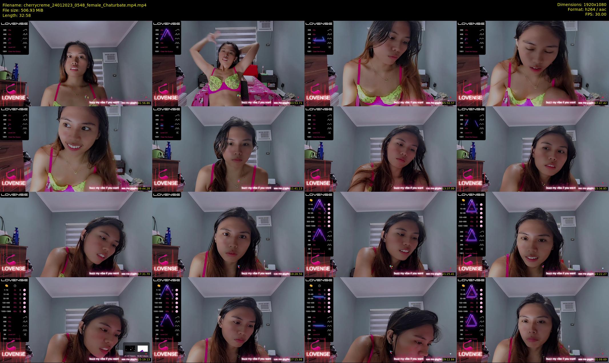 cherrycreme — 33 minute Chaturbate female cam show recording, 1080p, Jan 24, 2023