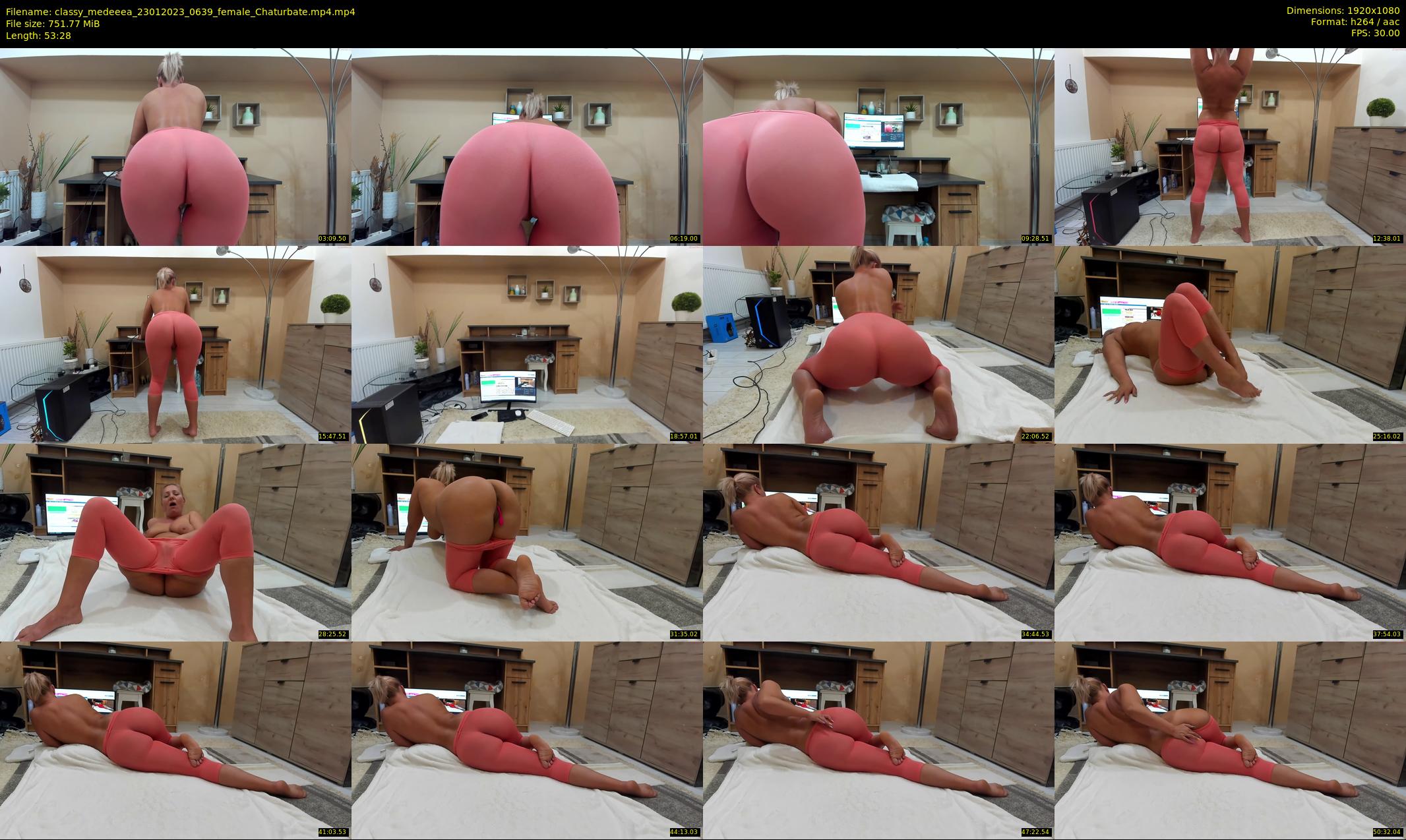 classy_medeeea — 54 minute Chaturbate female cam show recording, 1080p, Jan 23, 2023