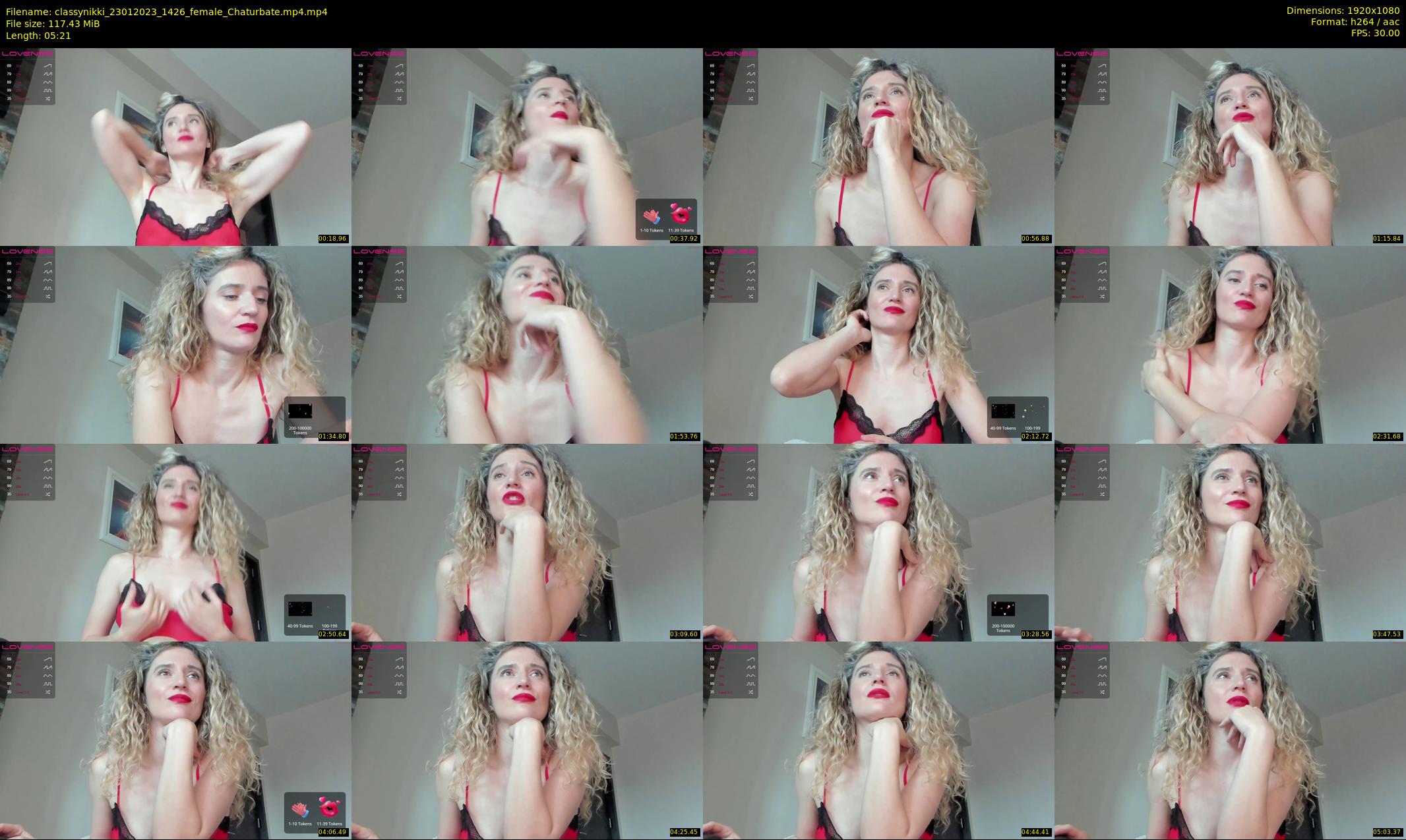 classynikki — 6 minute Chaturbate female cam show recording, 1080p, Jan 23, 2023