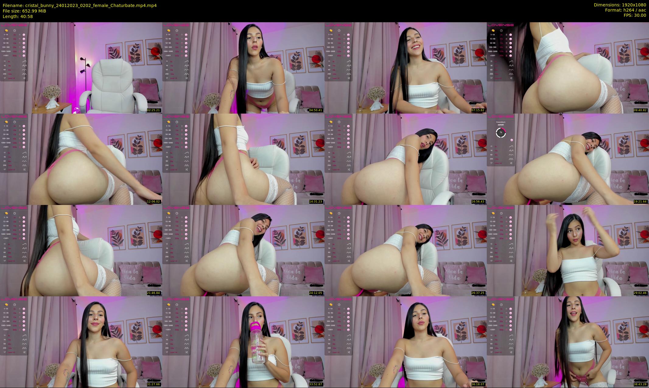 cristal_bunny — 41 minute Chaturbate female cam show recording, 1080p, Jan 24, 2023