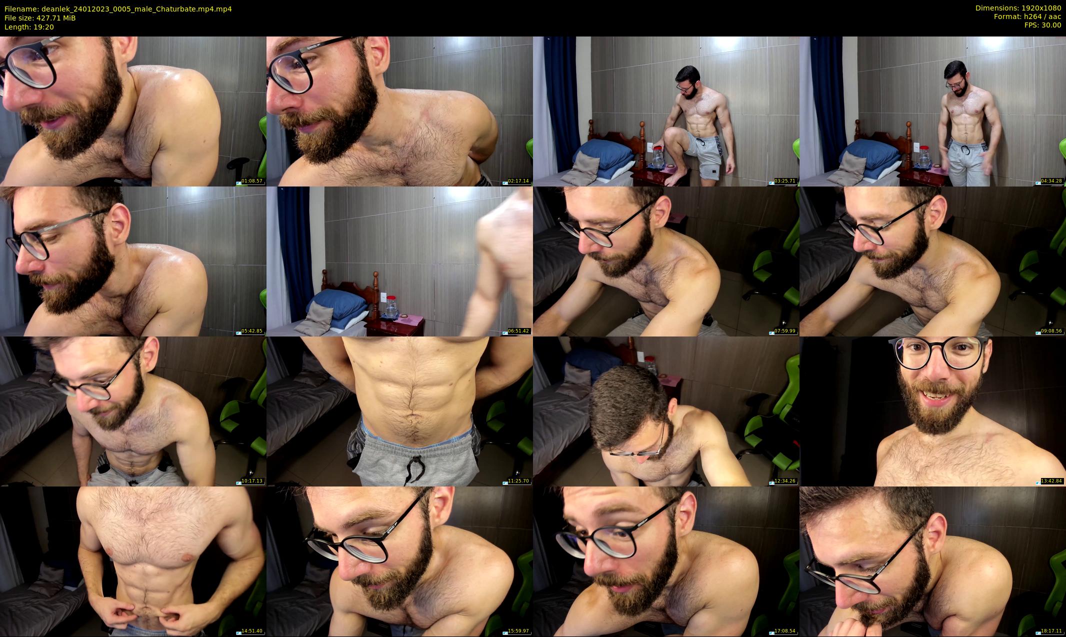 deanlek — 20 minute Chaturbate male cam show recording, 1080p, Jan 24, 2023
