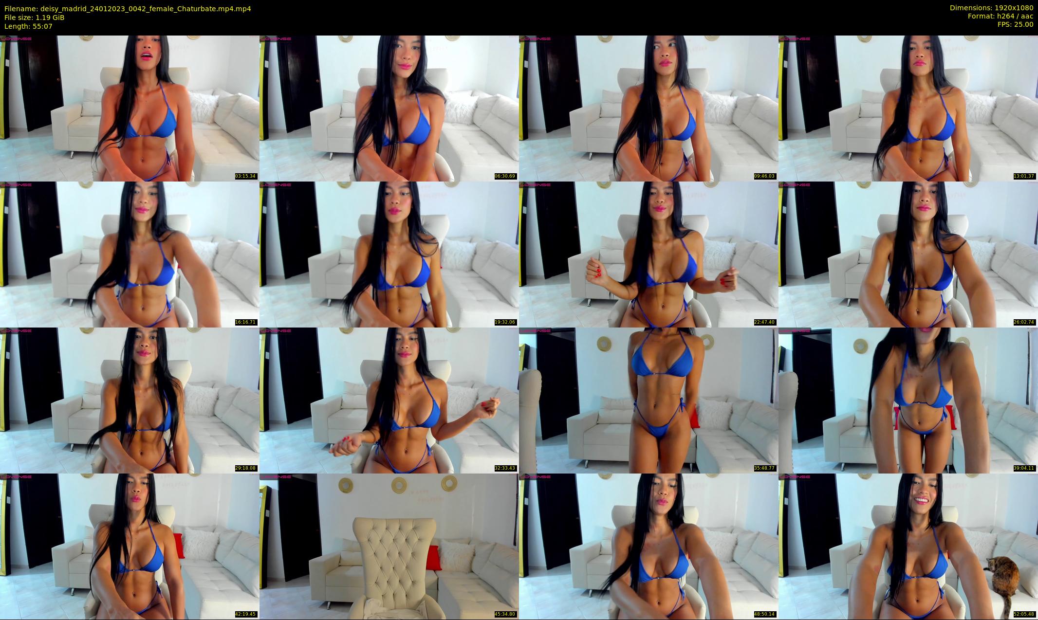 deisy_madrid — 56 minute Chaturbate female cam show recording, 1080p, Jan 24, 2023