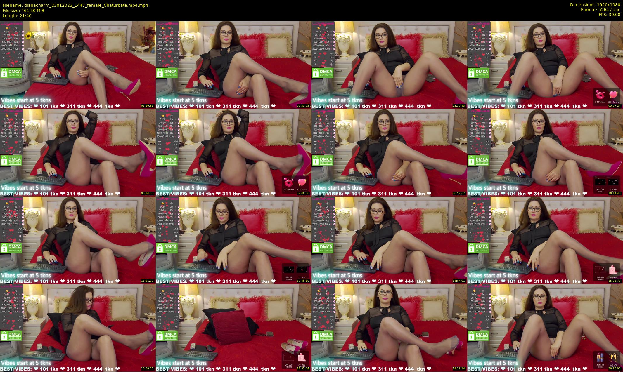 dianacharm — 22 minute Chaturbate female cam show recording, 1080p, Jan 23, 2023