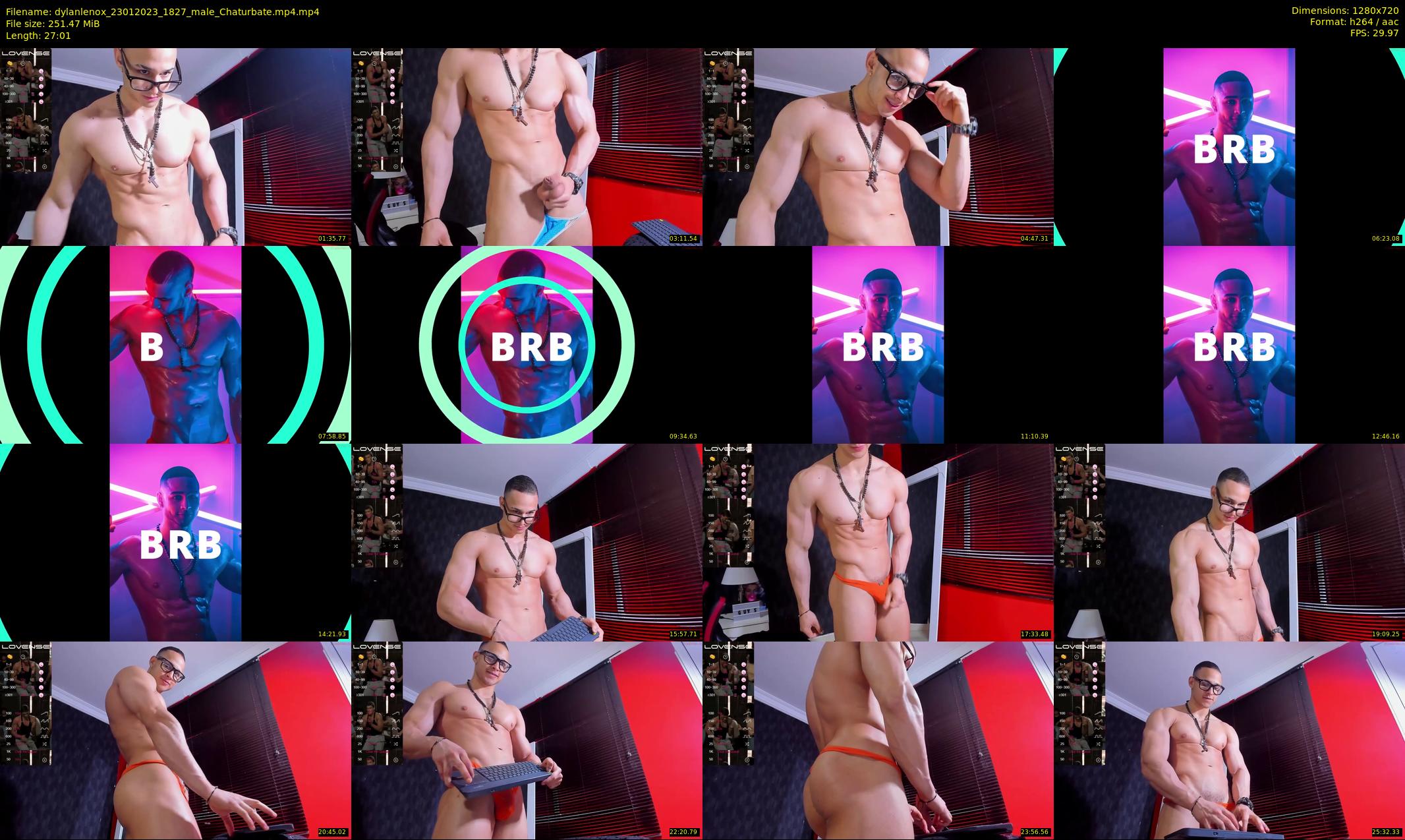 dylanlenox — 28 minute Chaturbate male cam show recording, 720p, Jan 23, 2023