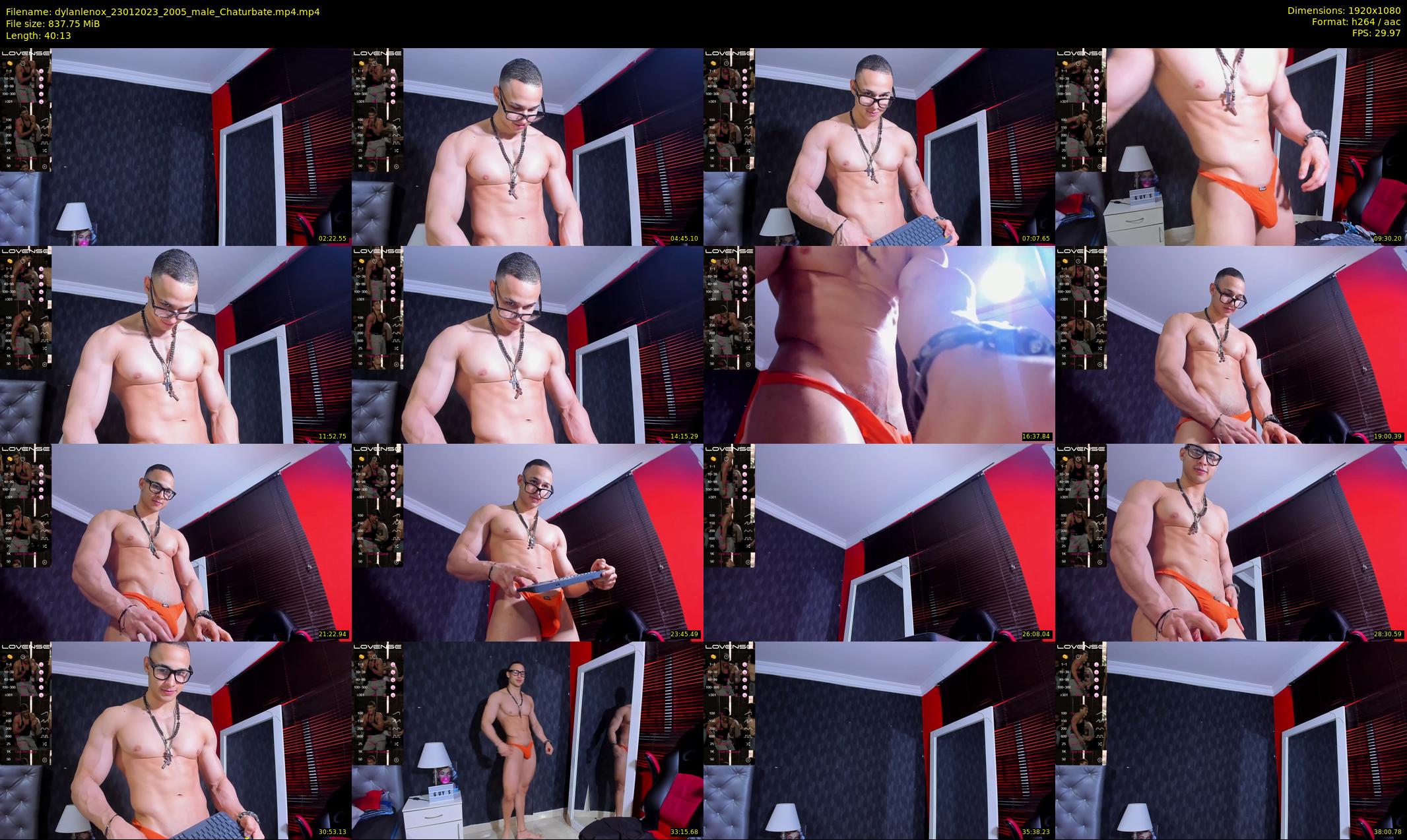 dylanlenox — 41 minute Chaturbate male cam show recording, 1080p, Jan 23, 2023
