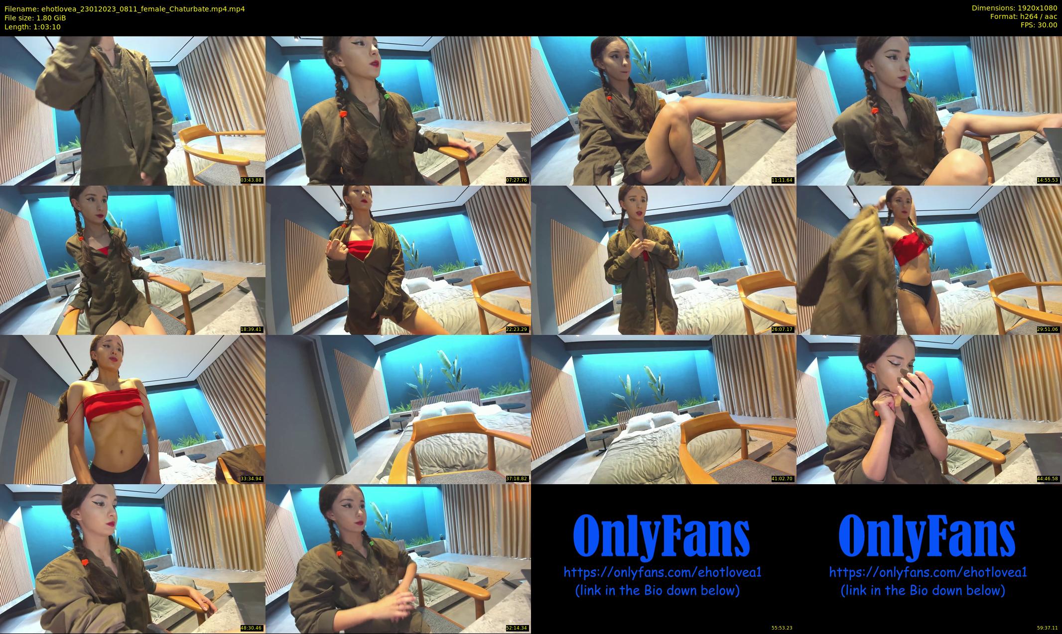 ehotlovea — 64 minute Chaturbate female cam show recording, 1080p, Jan 23, 2023