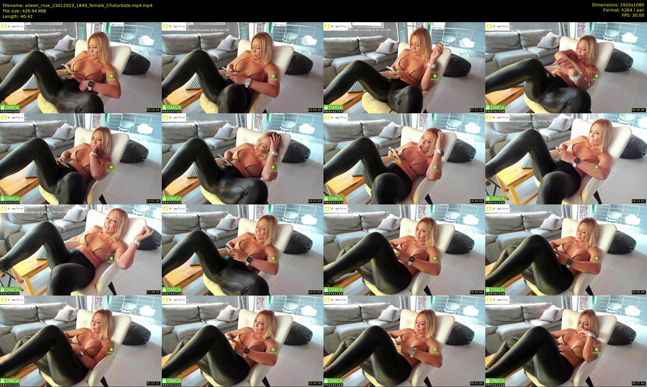 eileen_rose — 41 minute Chaturbate female cam show recording, 1080p, Jan 23, 2023