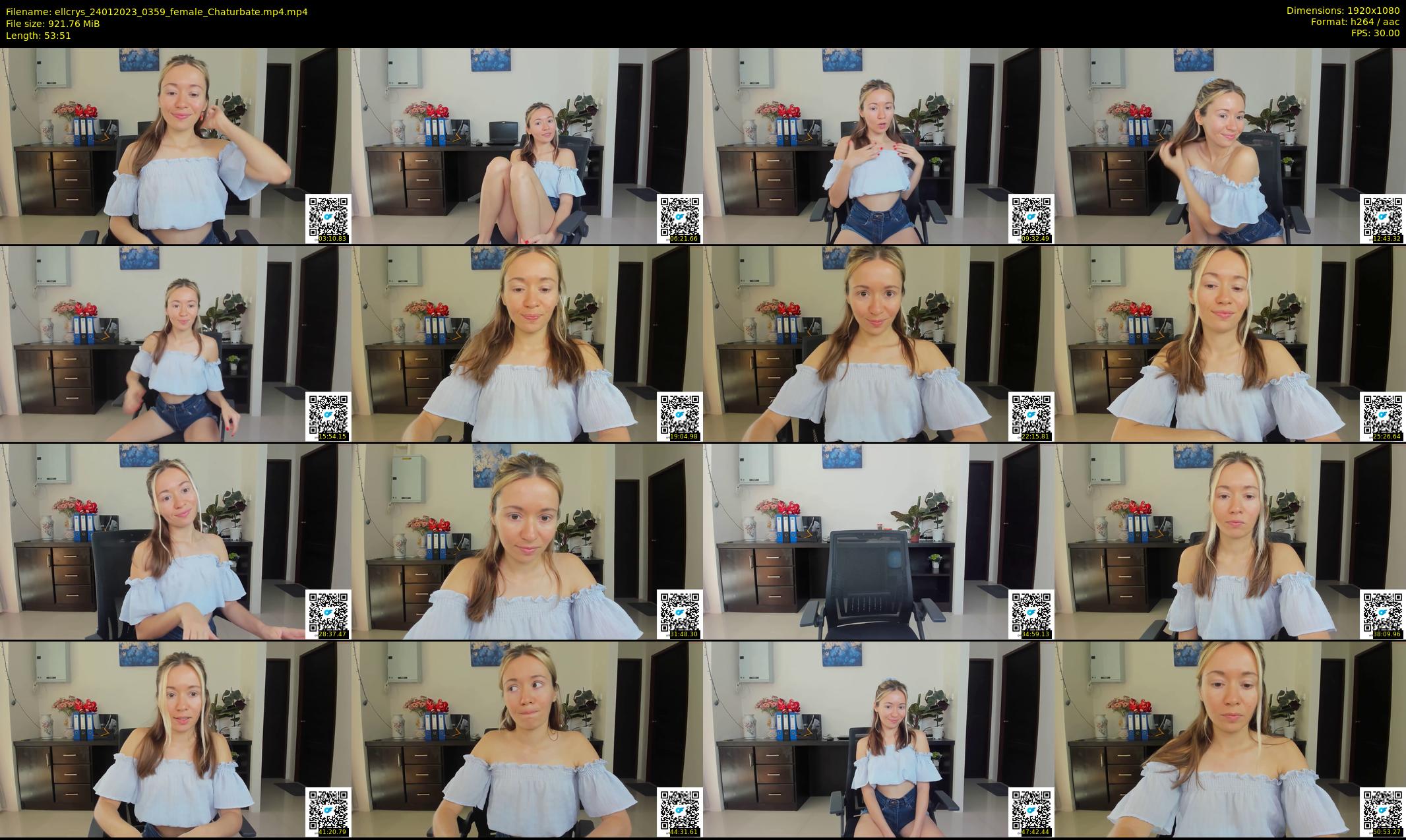 ellcrys — 54 minute Chaturbate couple cam show recording, 1080p, Jan 24, 2023