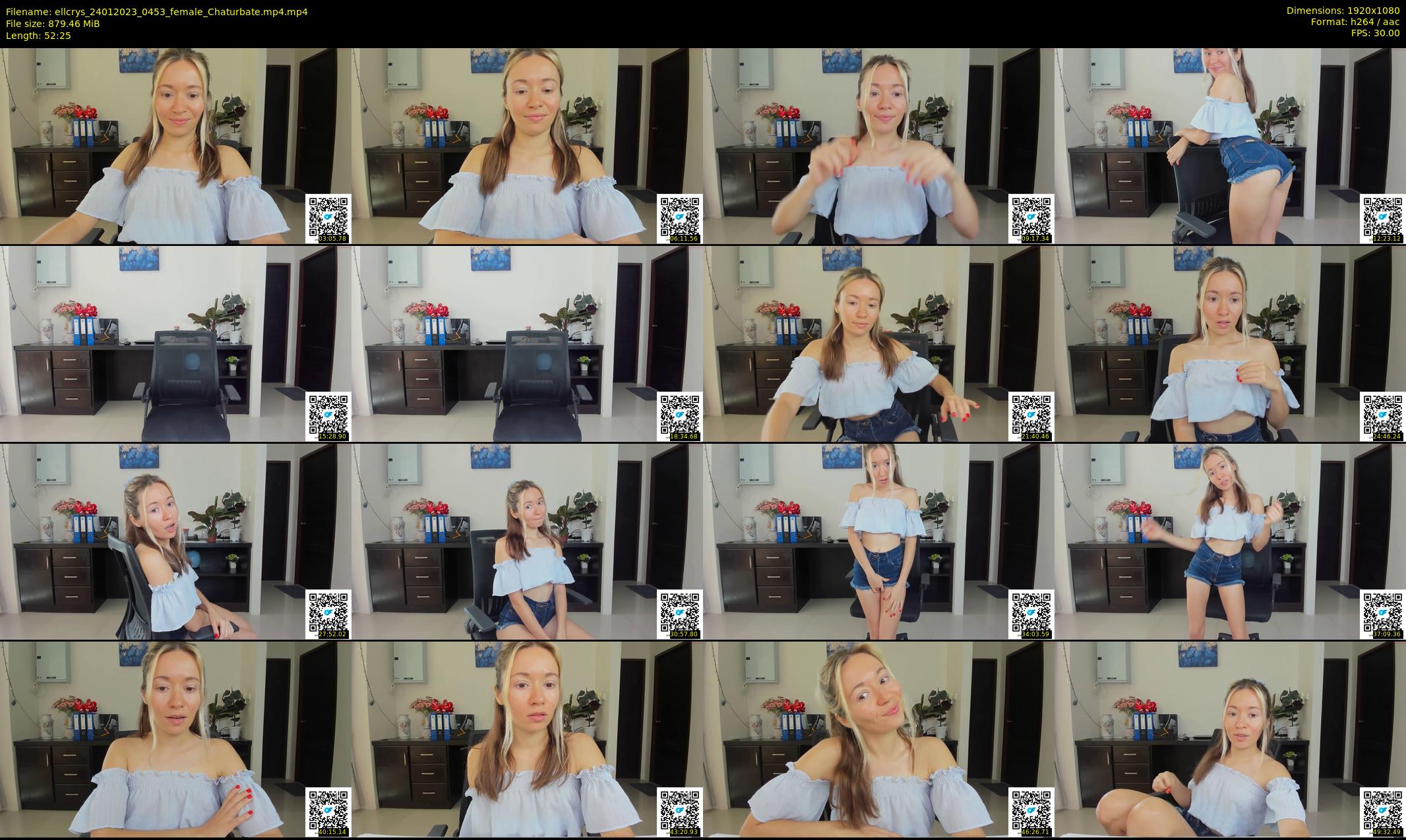 ellcrys — 53 minute Chaturbate couple cam show recording, 1080p, Jan 24, 2023