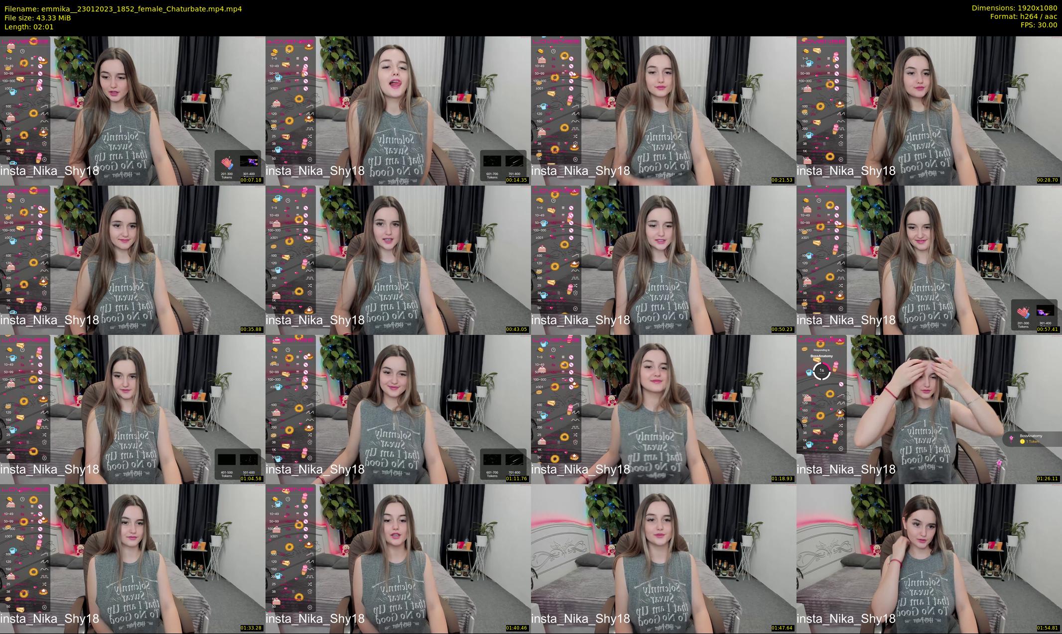 emmika_ — 3 minute Chaturbate female cam show recording, 1080p, Jan 23, 2023
