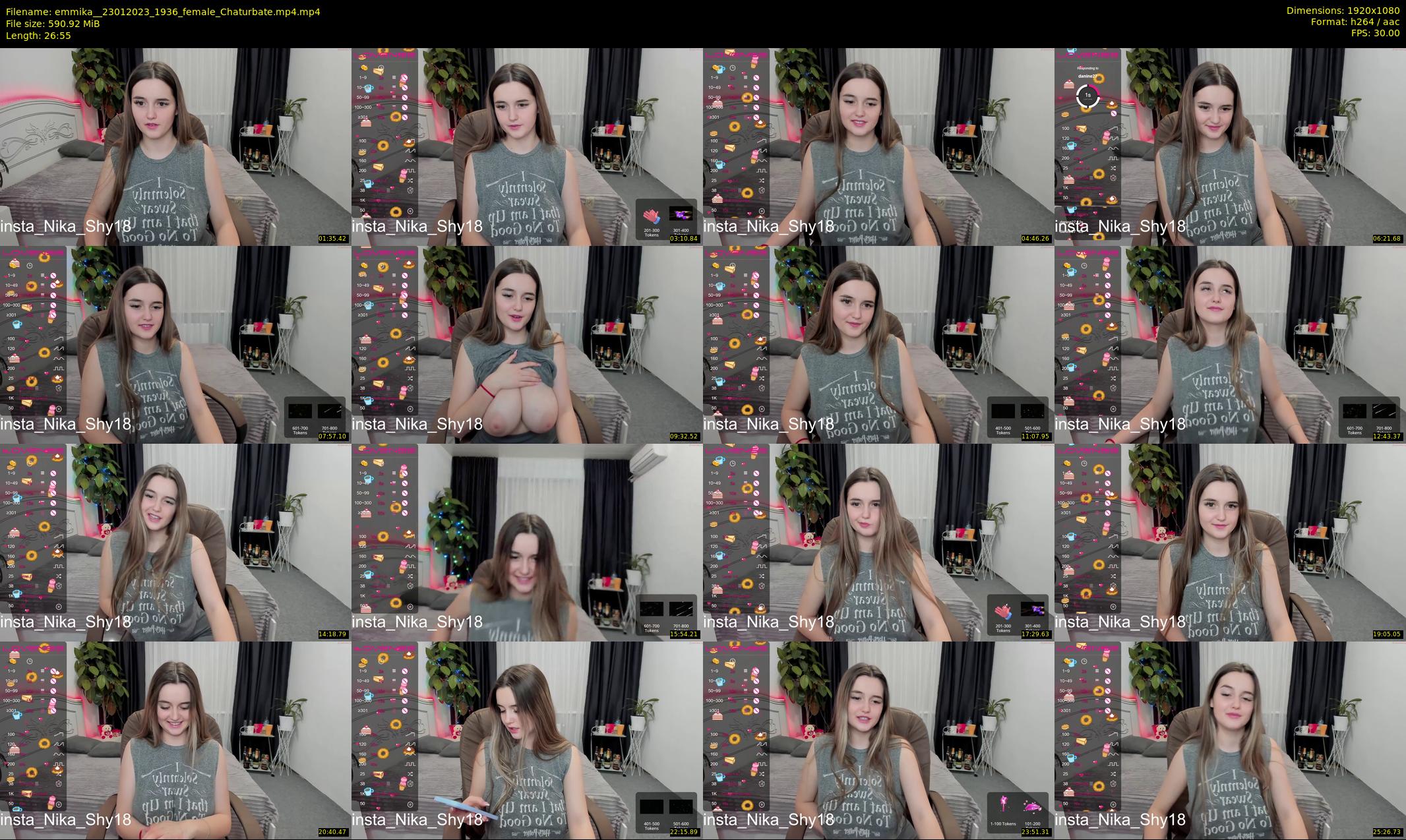 emmika_ — 27 minute Chaturbate female cam show recording, 1080p, Jan 23, 2023