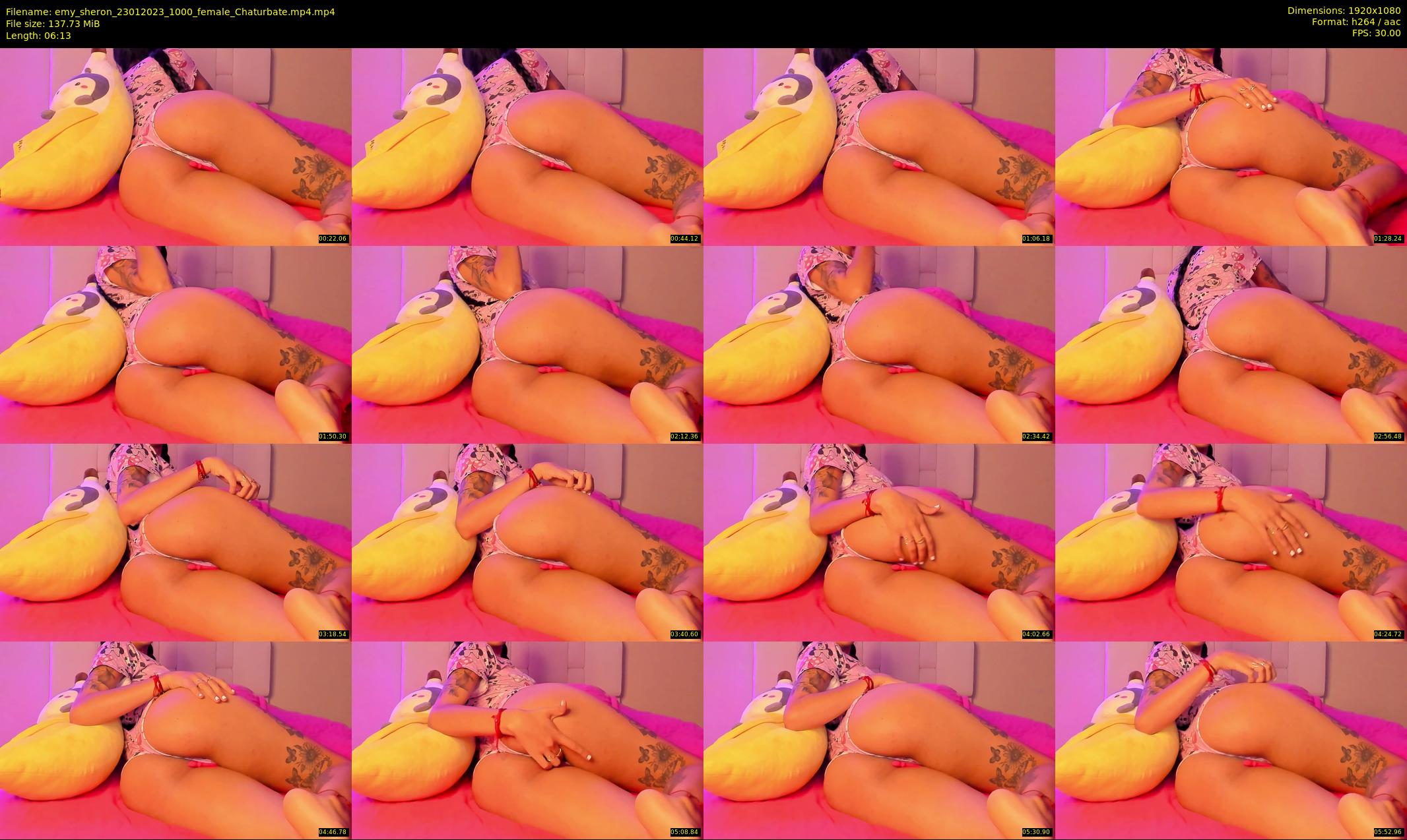 emy_sheron — 7 minute Chaturbate female cam show recording, 1080p, Jan 23, 2023