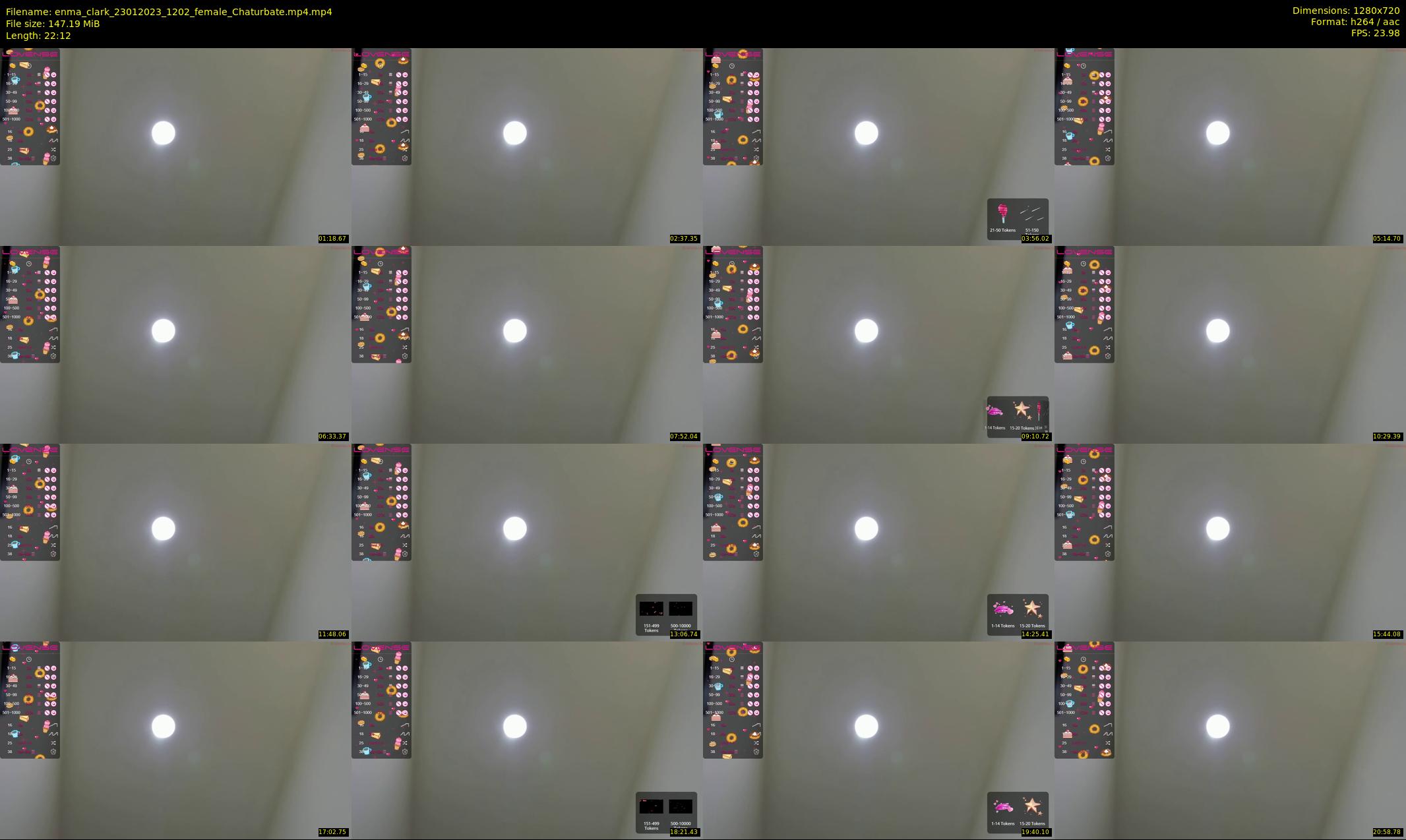 enma_clark — 23 minute Chaturbate female cam show recording, 720p, Jan 23, 2023