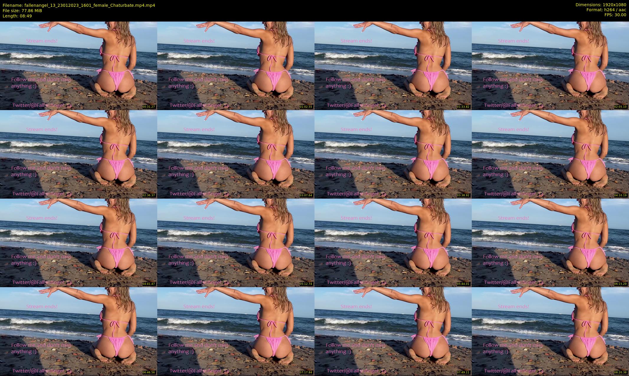 fallenangel_13 — 9 minute Chaturbate female cam show recording, 1080p, Jan 23, 2023