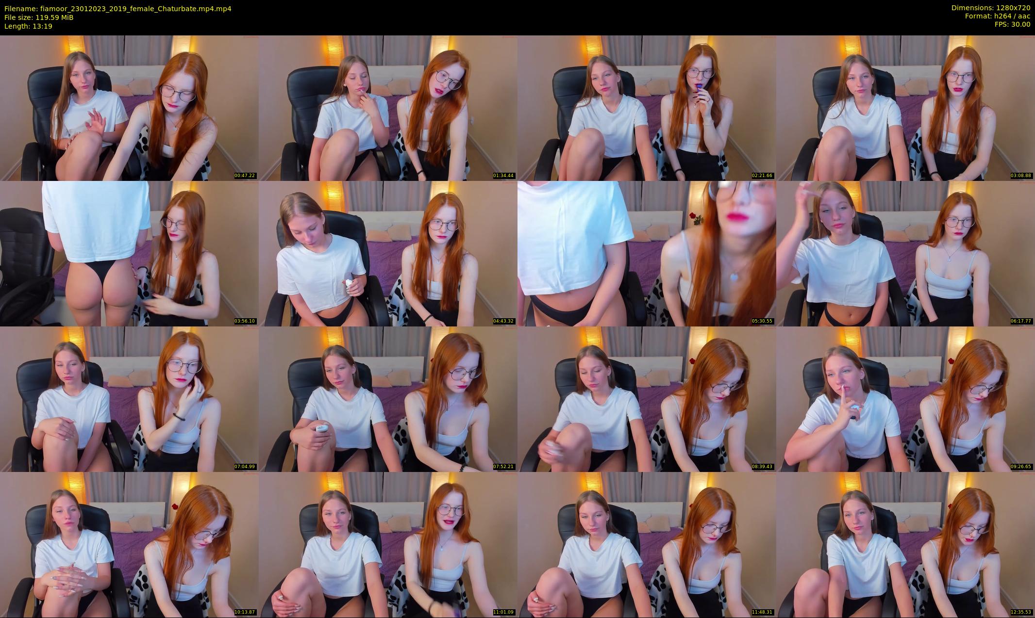 fiamoor — 14 minute Chaturbate female cam show recording, 720p, Jan 23, 2023