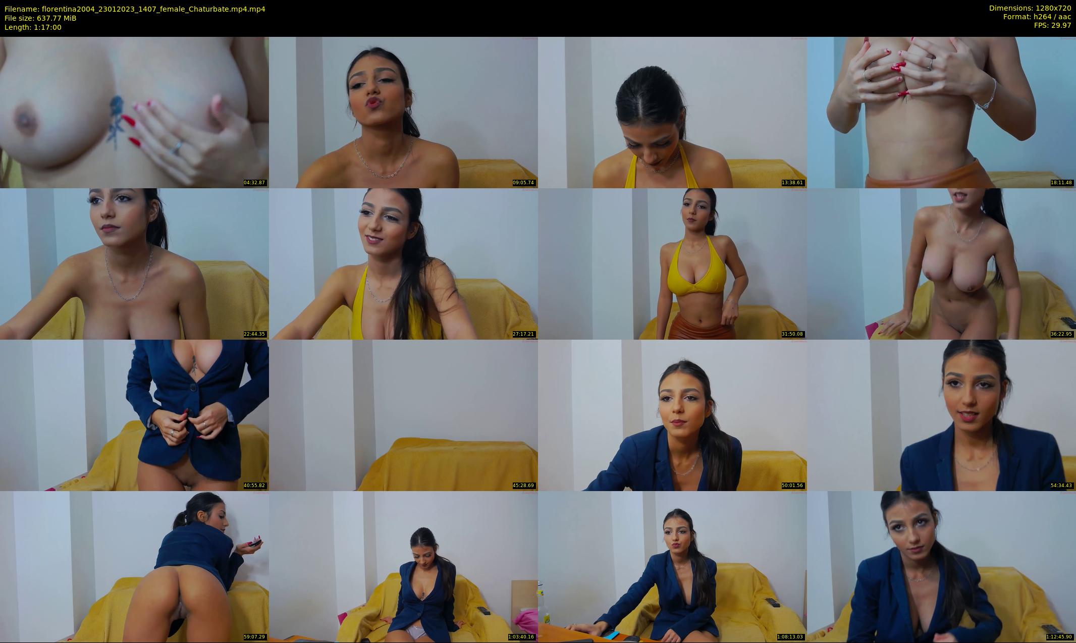 florentina2004 — 77 minute Chaturbate female cam show recording, 720p, Jan 23, 2023
