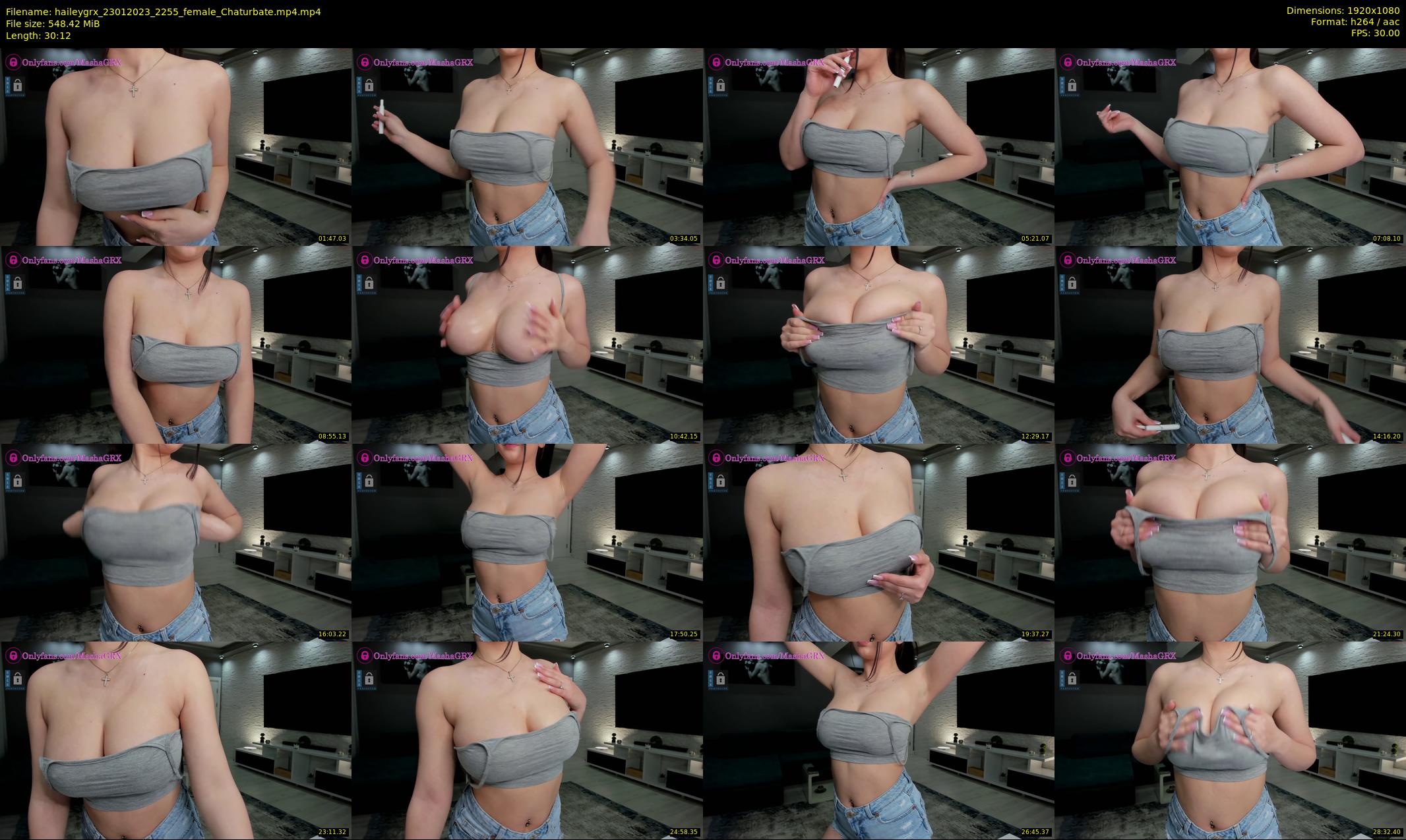 haileygrx — 31 minute Chaturbate female cam show recording, 1080p, Jan 23, 2023