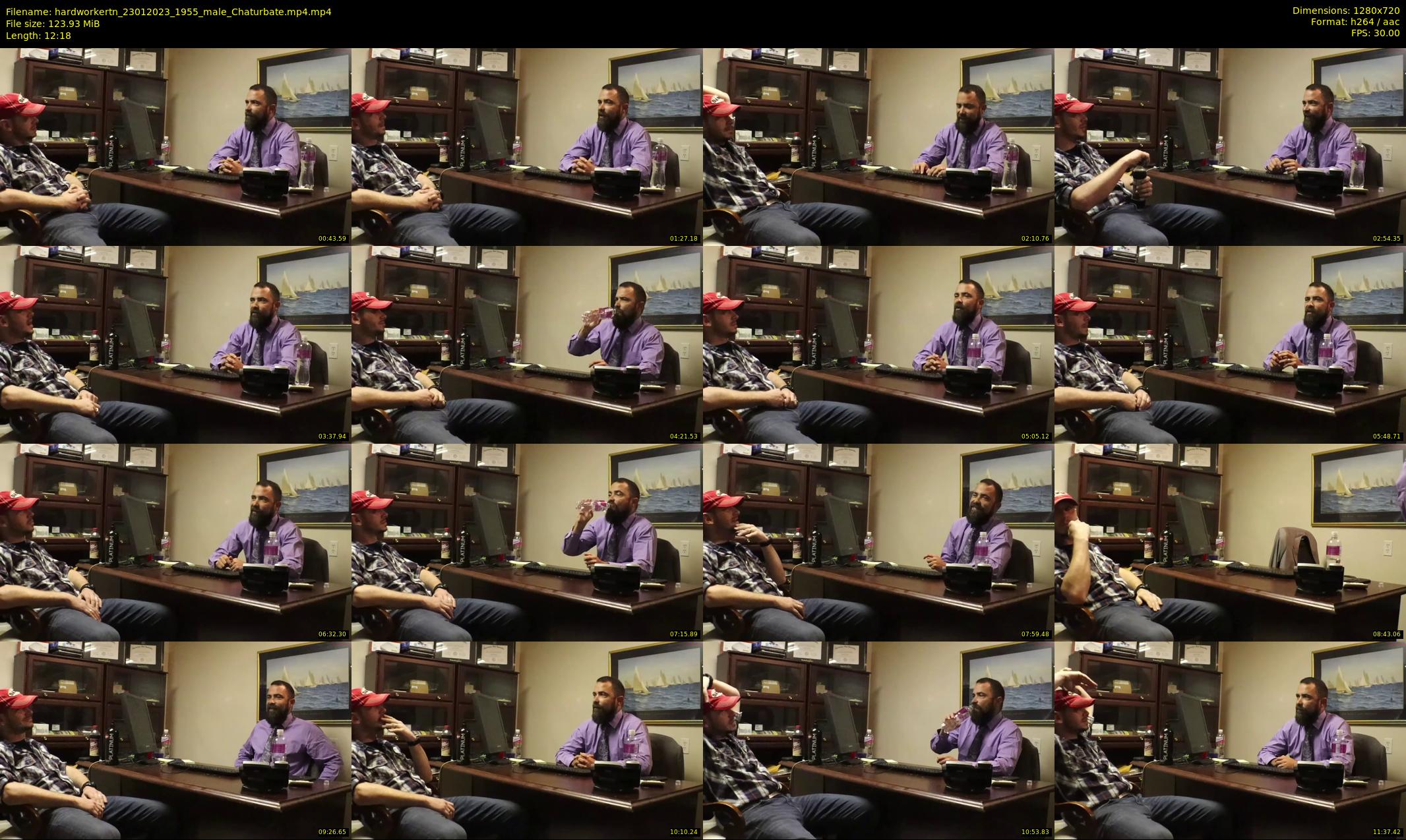 hardworkertn — 13 minute Chaturbate male cam show recording, 720p, Jan 23, 2023