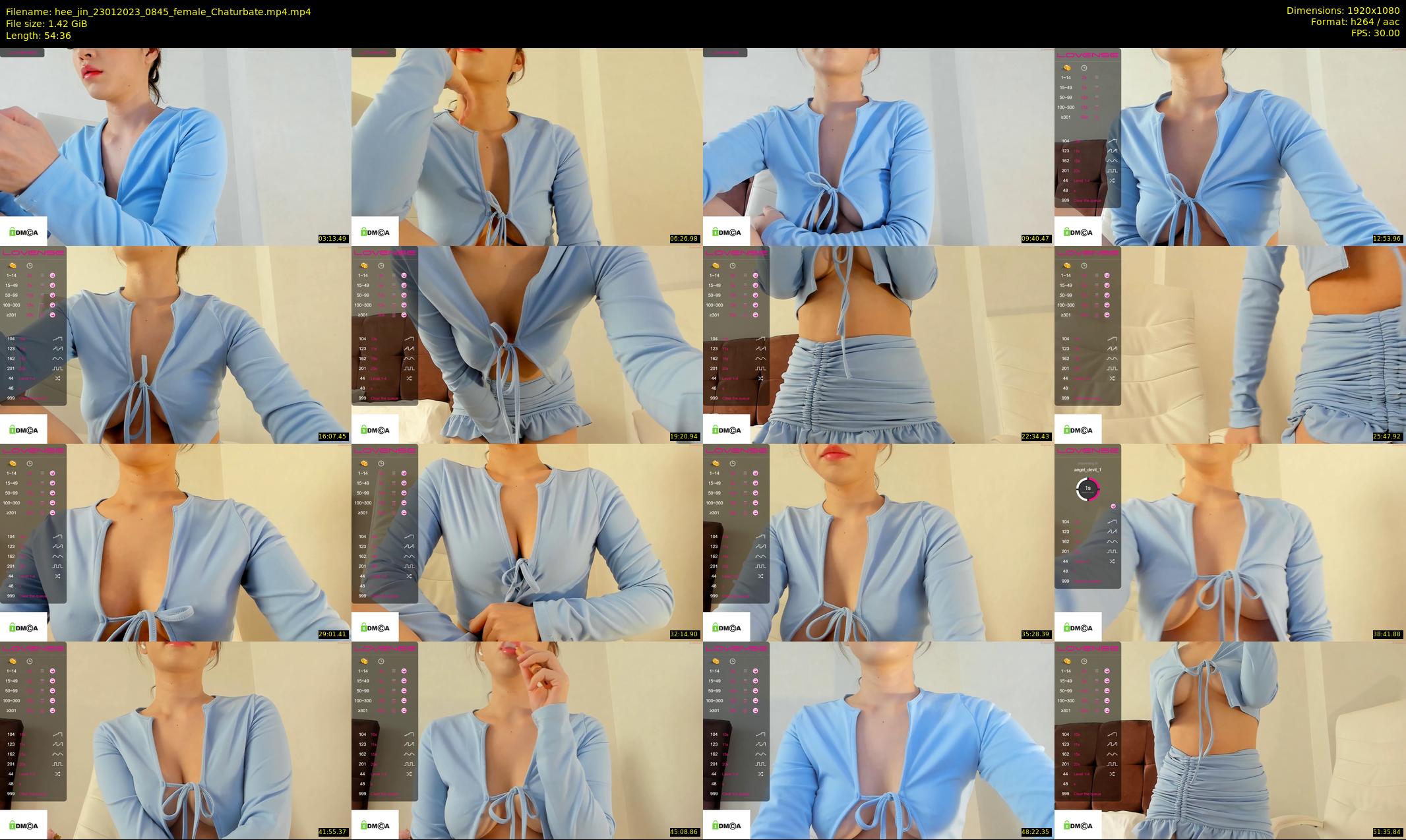 hee_jin — 55 minute Chaturbate female cam show recording, 1080p, Jan 23, 2023