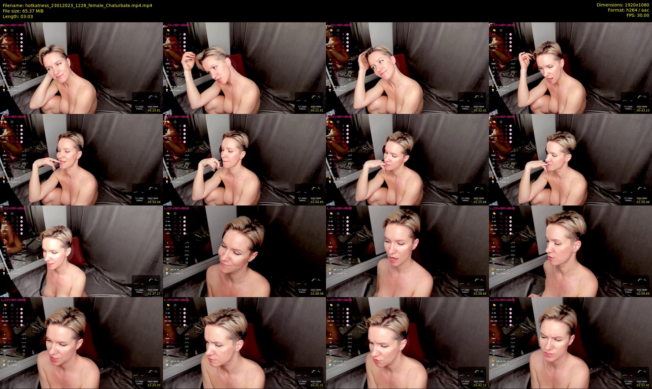 hotkatness — 4 minute Chaturbate female cam show recording, 1080p, Jan 23, 2023