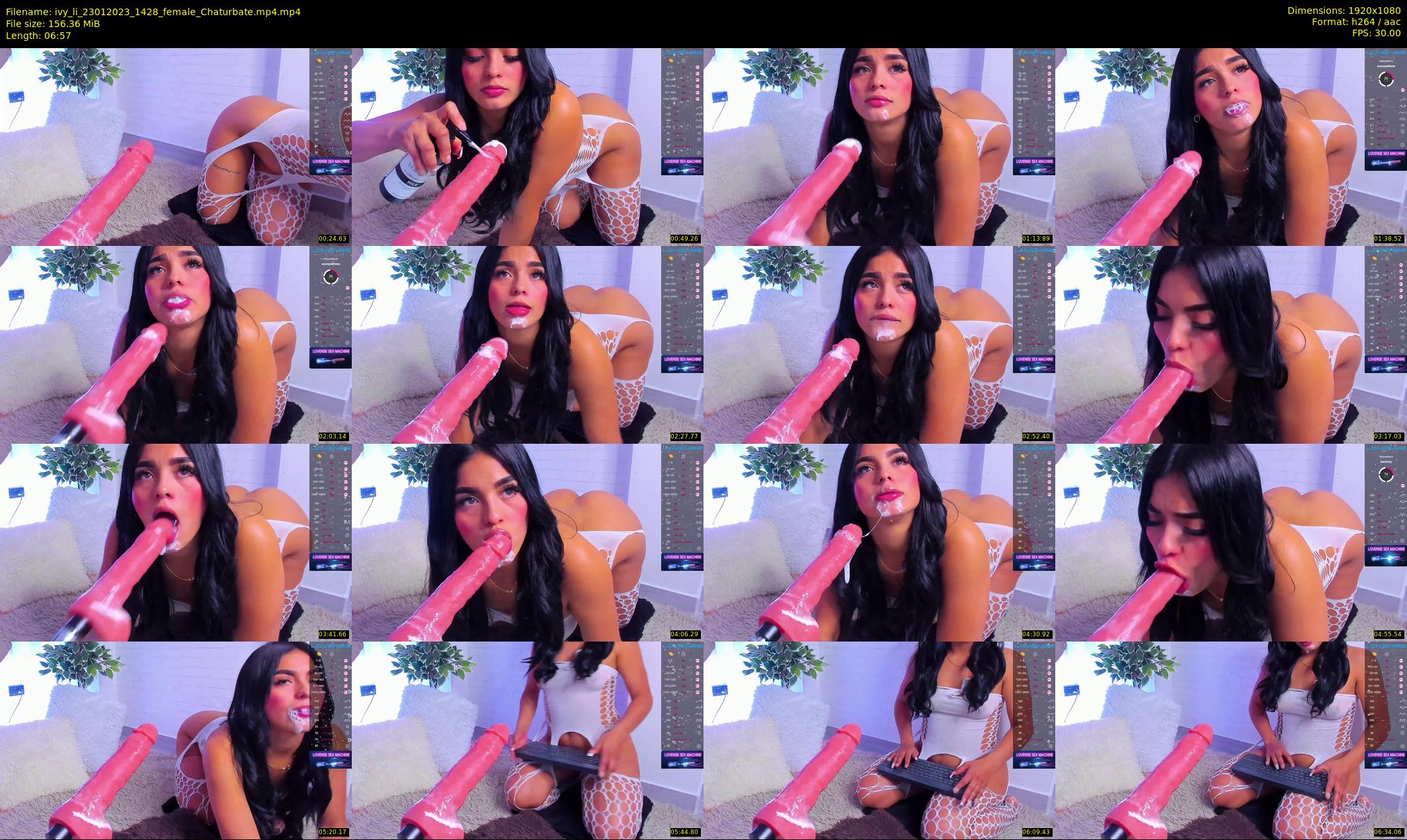 ivy_li — 7 minute Chaturbate female cam show recording, 1080p, Jan 23, 2023