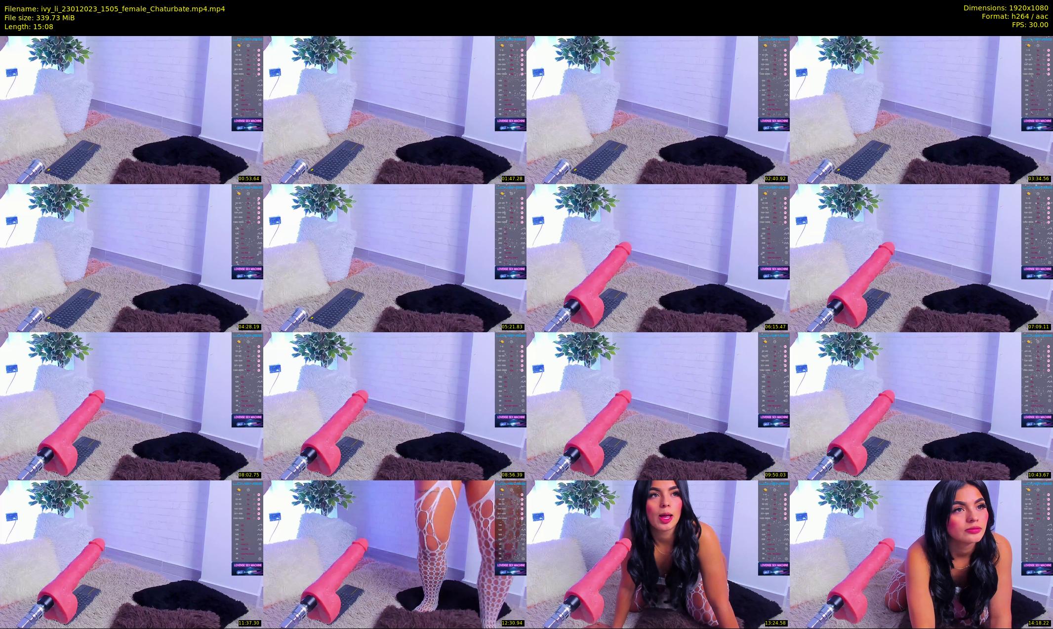 ivy_li — 16 minute Chaturbate female cam show recording, 1080p, Jan 23, 2023