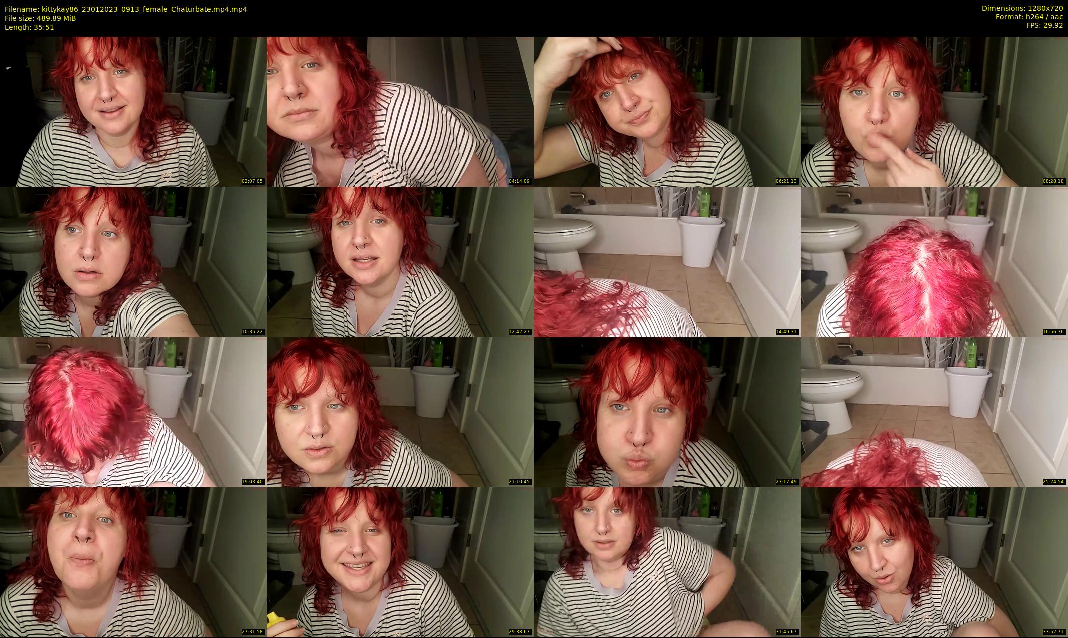 kittykay86 — 36 minute Chaturbate female cam show recording, 720p, Jan 23, 2023