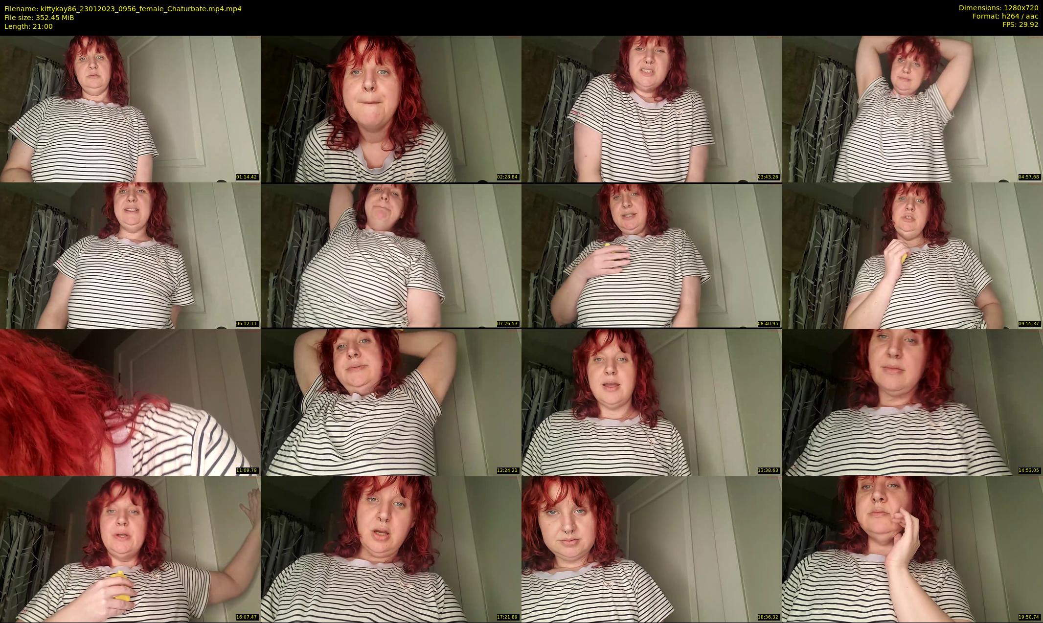 kittykay86 — 21 minute Chaturbate female cam show recording, 720p, Jan 23, 2023