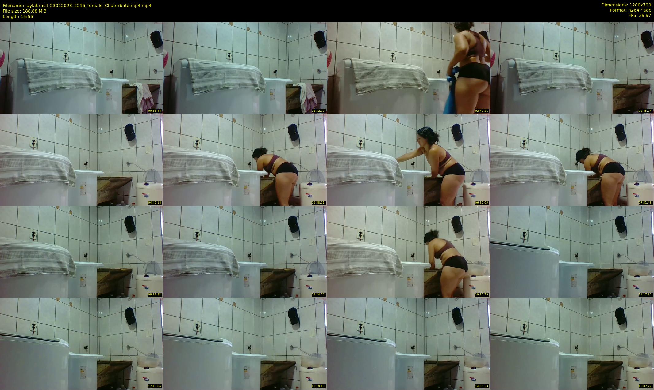 laylabrasil — 16 minute Chaturbate female cam show recording, 720p, Jan 23, 2023