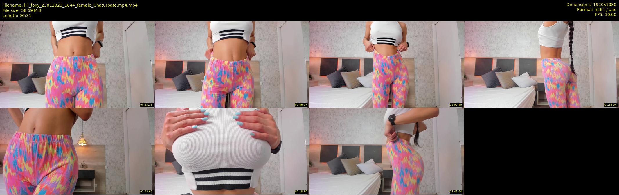 lili_foxy — 7 minute Chaturbate female cam show recording, 1080p, Jan 23, 2023