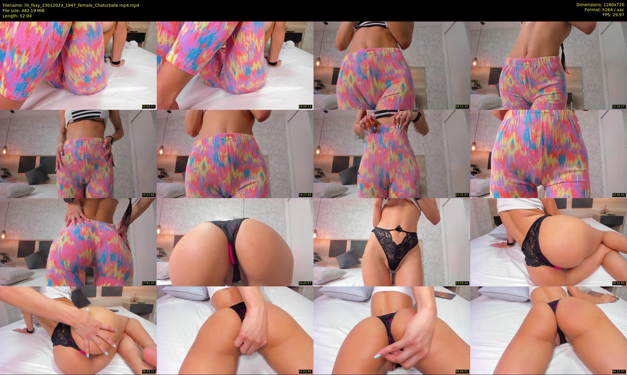 lili_foxy — 53 minute Chaturbate female cam show recording, 720p, Jan 23, 2023