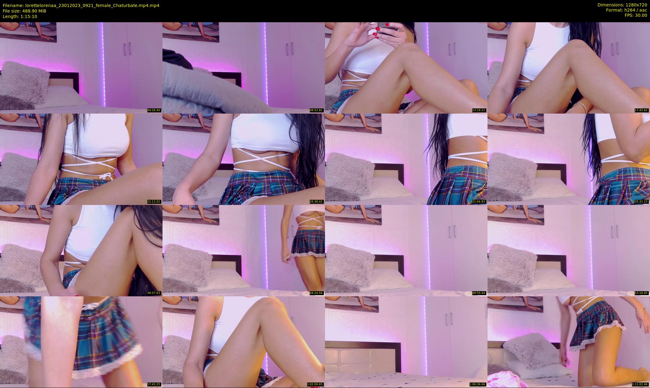 lorettelorenaa — 76 minute Chaturbate female cam show recording, 720p, Jan 23, 2023