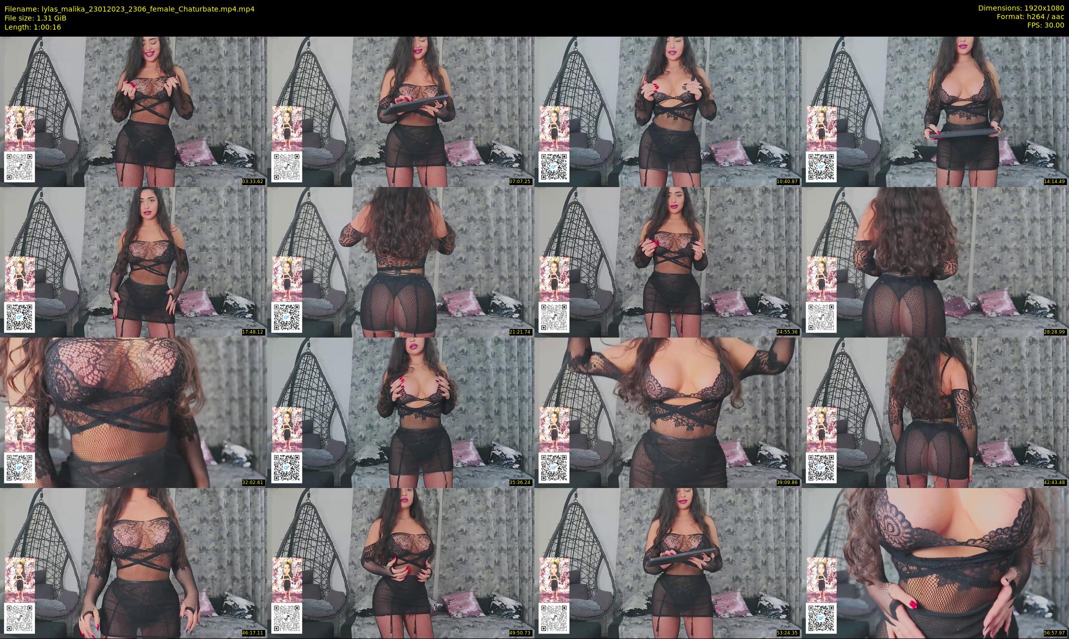 lylas_malika — 61 minute Chaturbate female cam show recording, 1080p, Jan 23, 2023