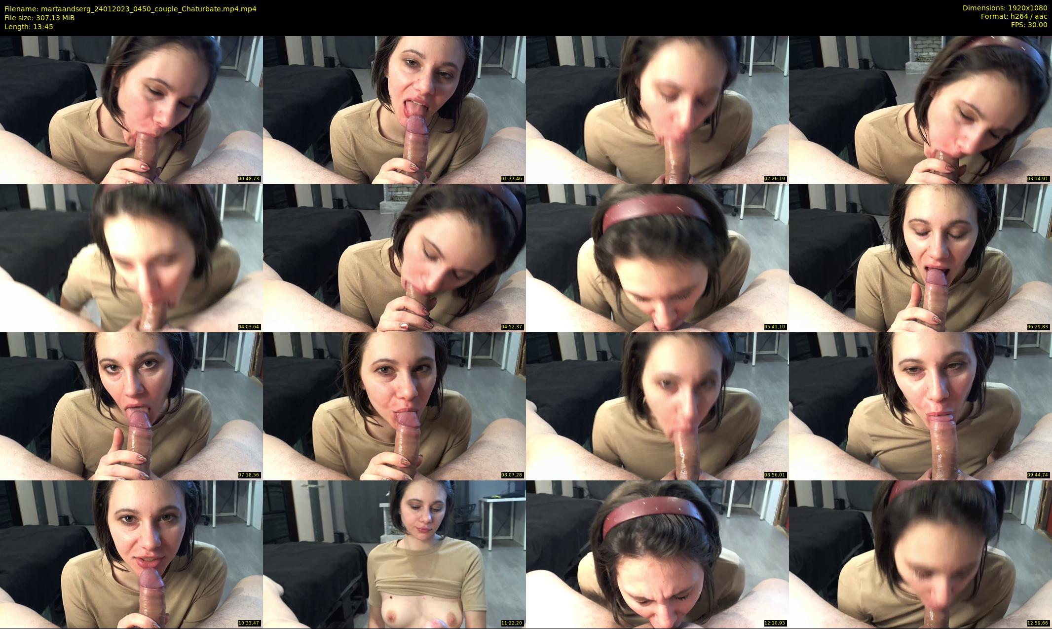 martaandserg — 14 minute Chaturbate female cam show recording, 1080p, Jan 24, 2023