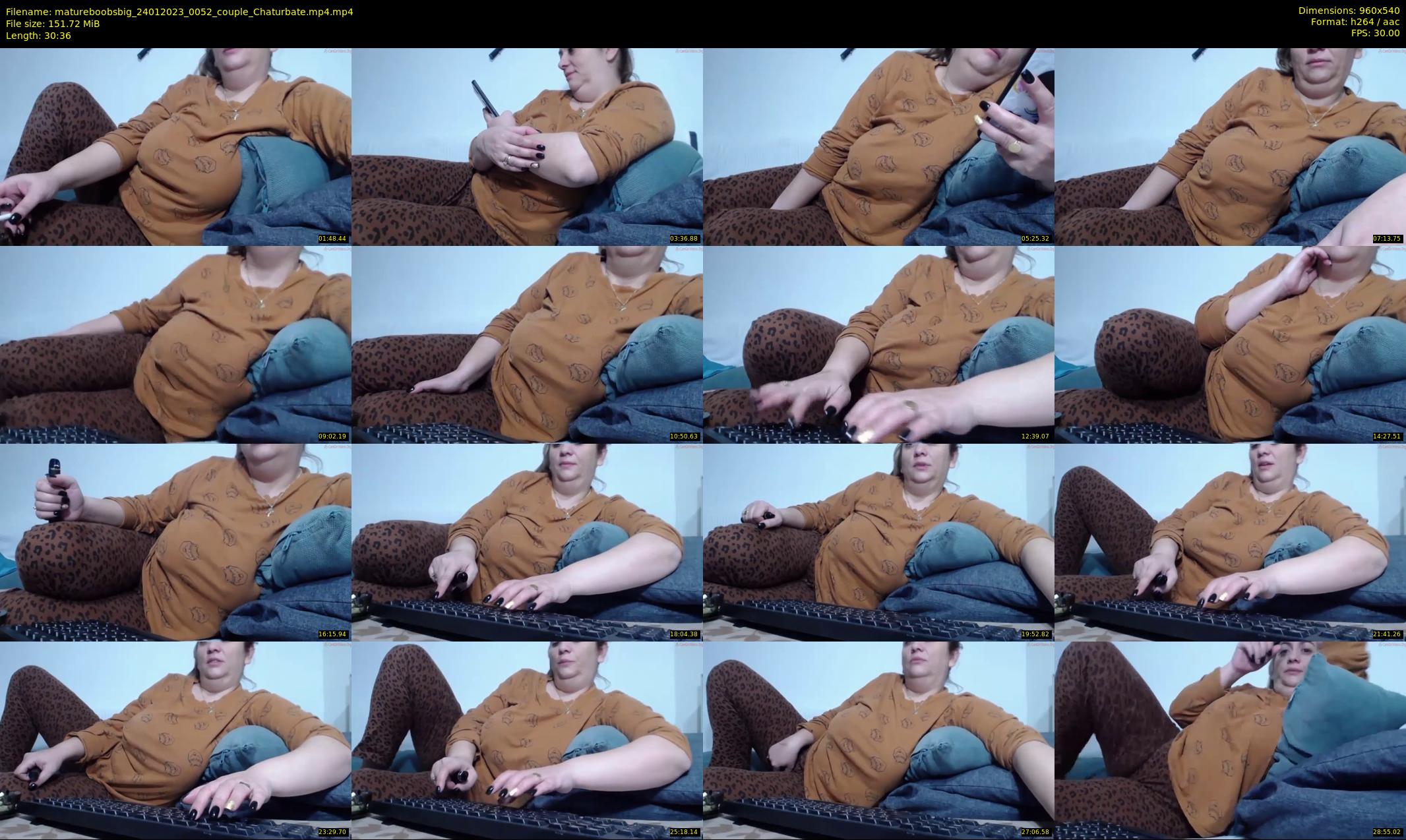 matureboobsbig — 31 minute Chaturbate female cam show recording, 480p, Jan 24, 2023