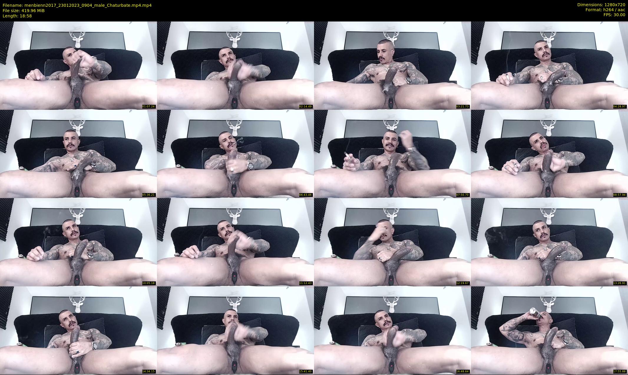 menbienn2017 — 19 minute Chaturbate male cam show recording, 720p, Jan 23, 2023